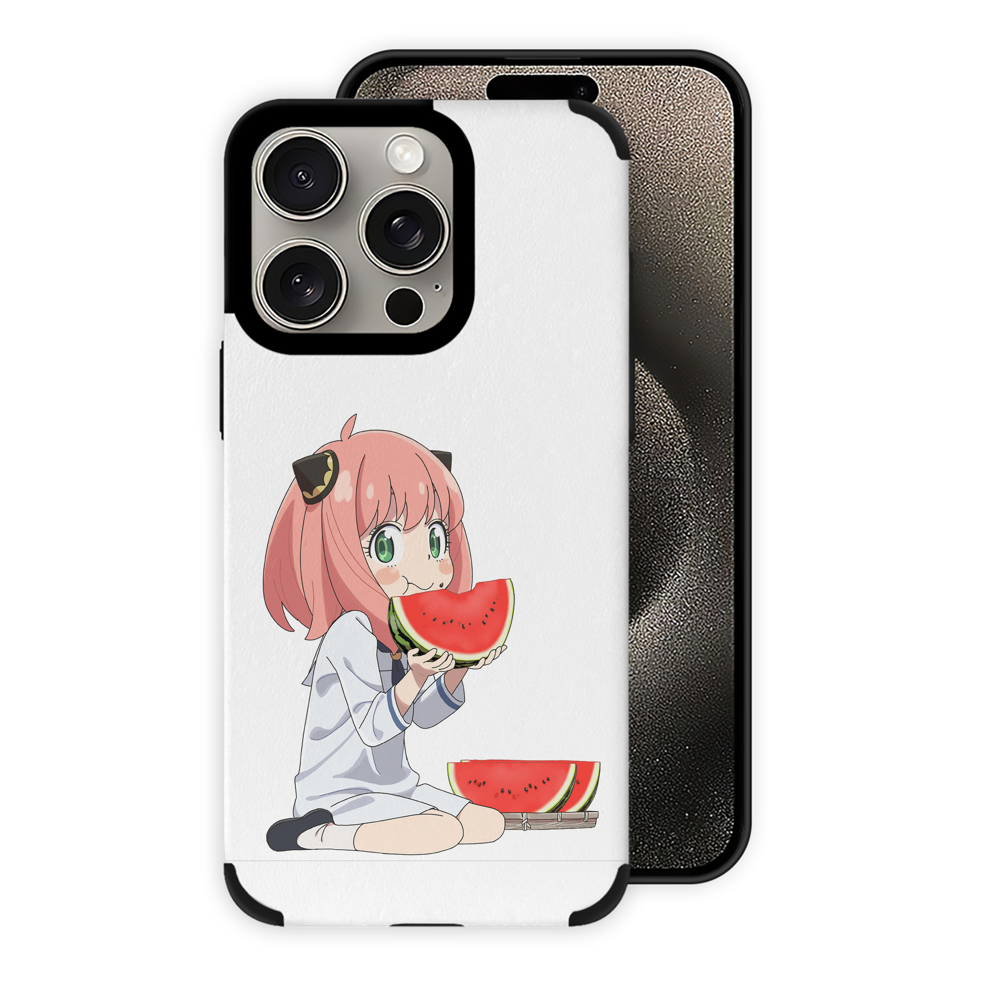 （画像用） SPY×FAMILY间谍家家酒 【iPhone15ProMax対応】 PUレザー スマホケース 耐衝撃＆黄変防止