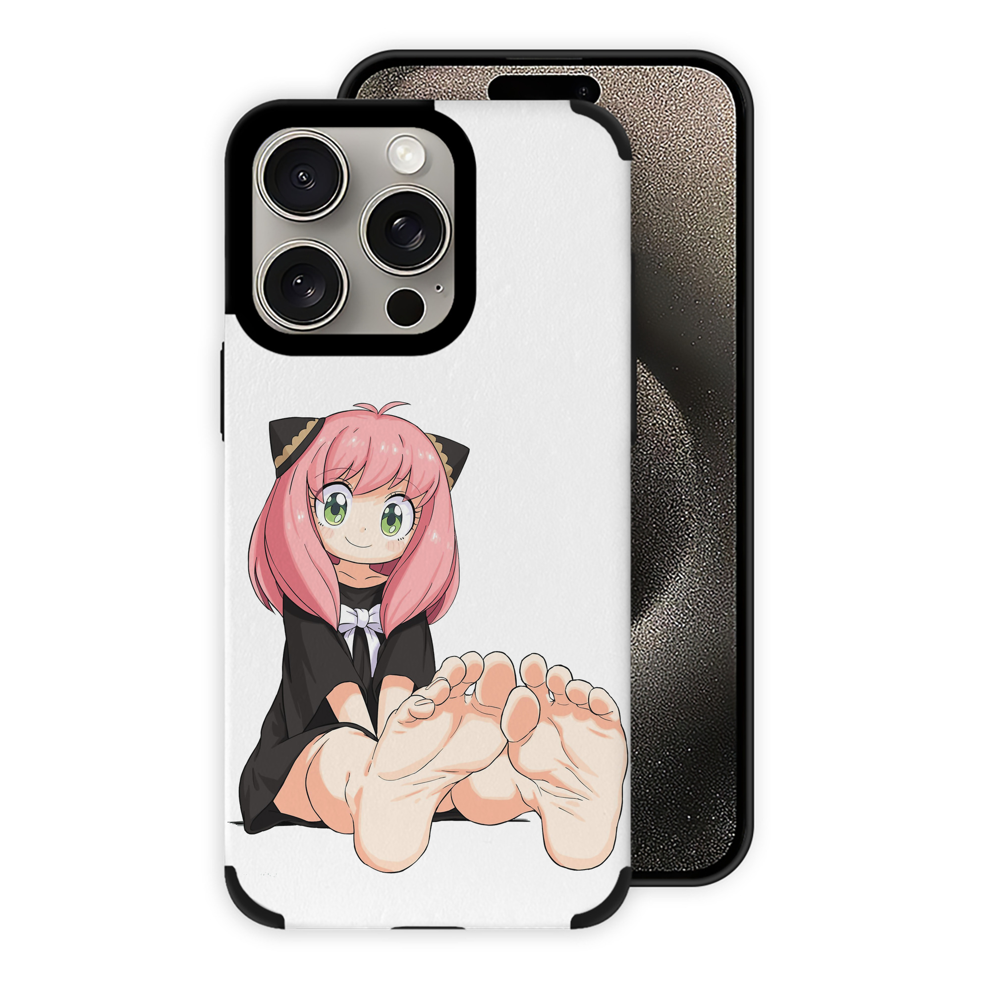 （画像用） SPY×FAMILY间谍家家酒 【iPhone15ProMax対応】 PUレザー スマホケース 耐衝撃＆黄変防止