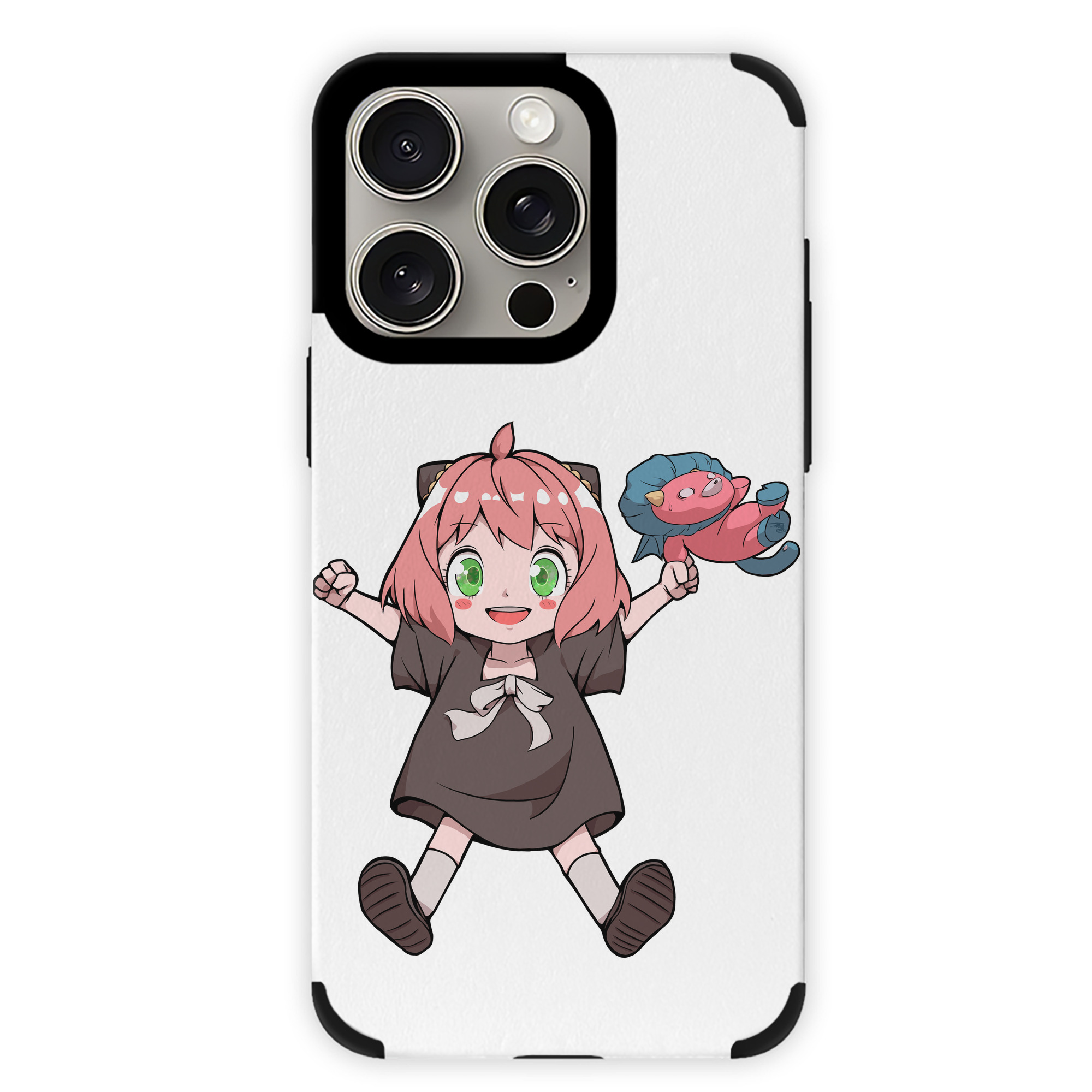 （画像用） SPY×FAMILY间谍家家酒 【iPhone15ProMax対応】 PUレザー スマホケース 耐衝撃＆黄変防止