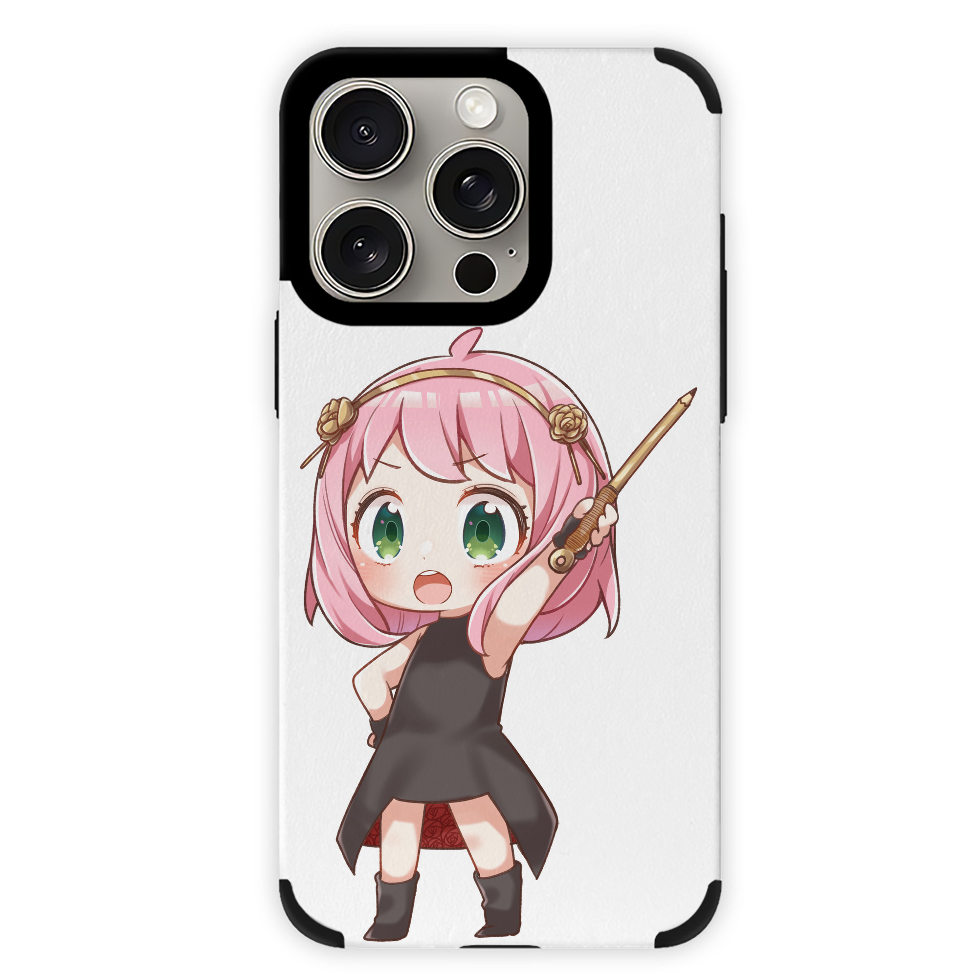 （画像用） SPY×FAMILY间谍家家酒 【iPhone15ProMax対応】 PUレザー スマホケース 耐衝撃＆黄変防止
