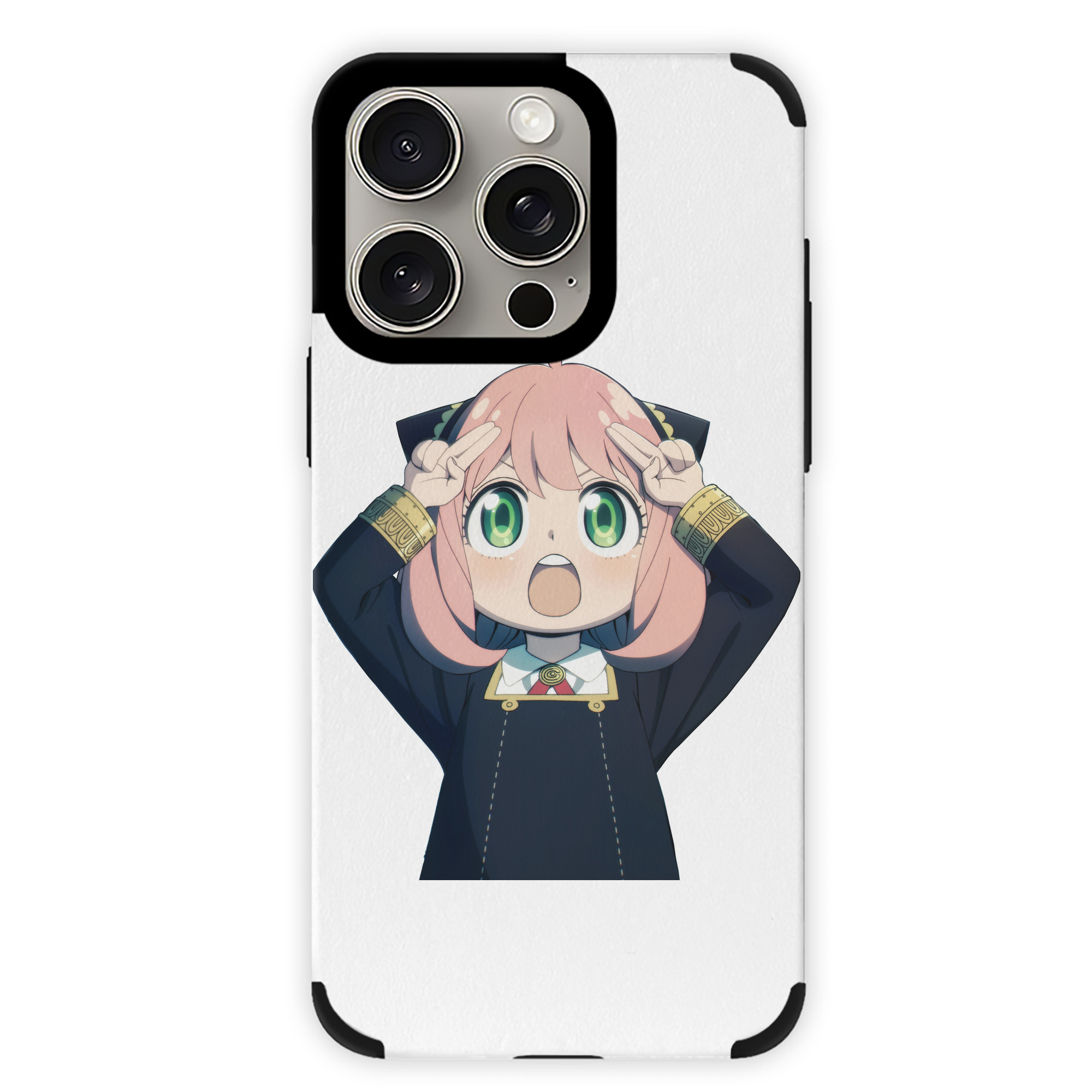 （画像用） SPY×FAMILY间谍家家酒 【iPhone15ProMax対応】 PUレザー スマホケース 耐衝撃＆黄変防止