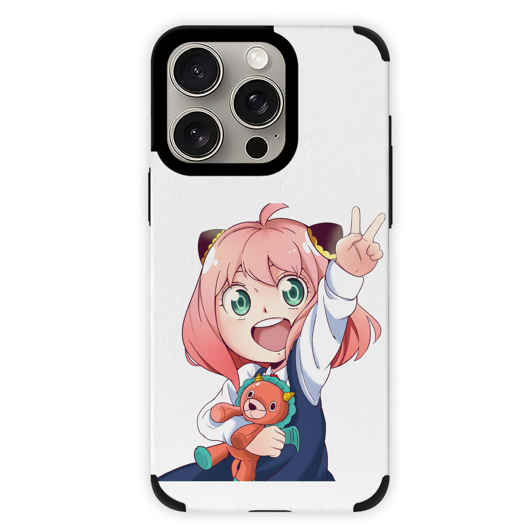 （画像用） SPY×FAMILY间谍家家酒 【iPhone15ProMax対応】 PUレザー スマホケース 耐衝撃＆黄変防止