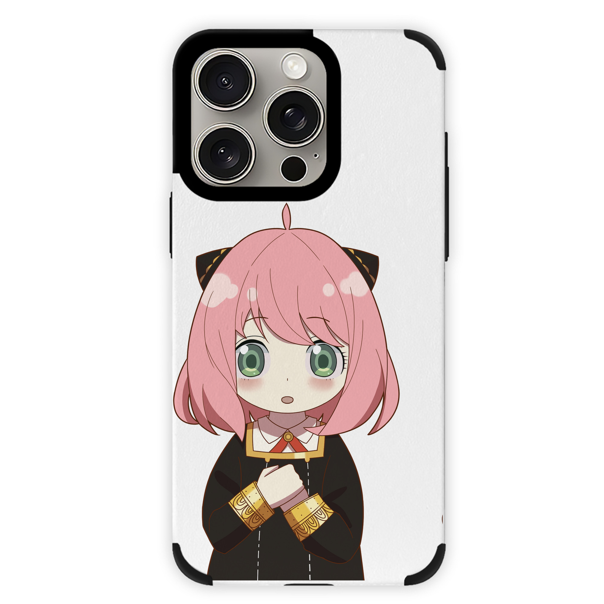 （画像用） SPY×FAMILY间谍家家酒 【iPhone15ProMax対応】 PUレザー スマホケース 耐衝撃＆黄変防止
