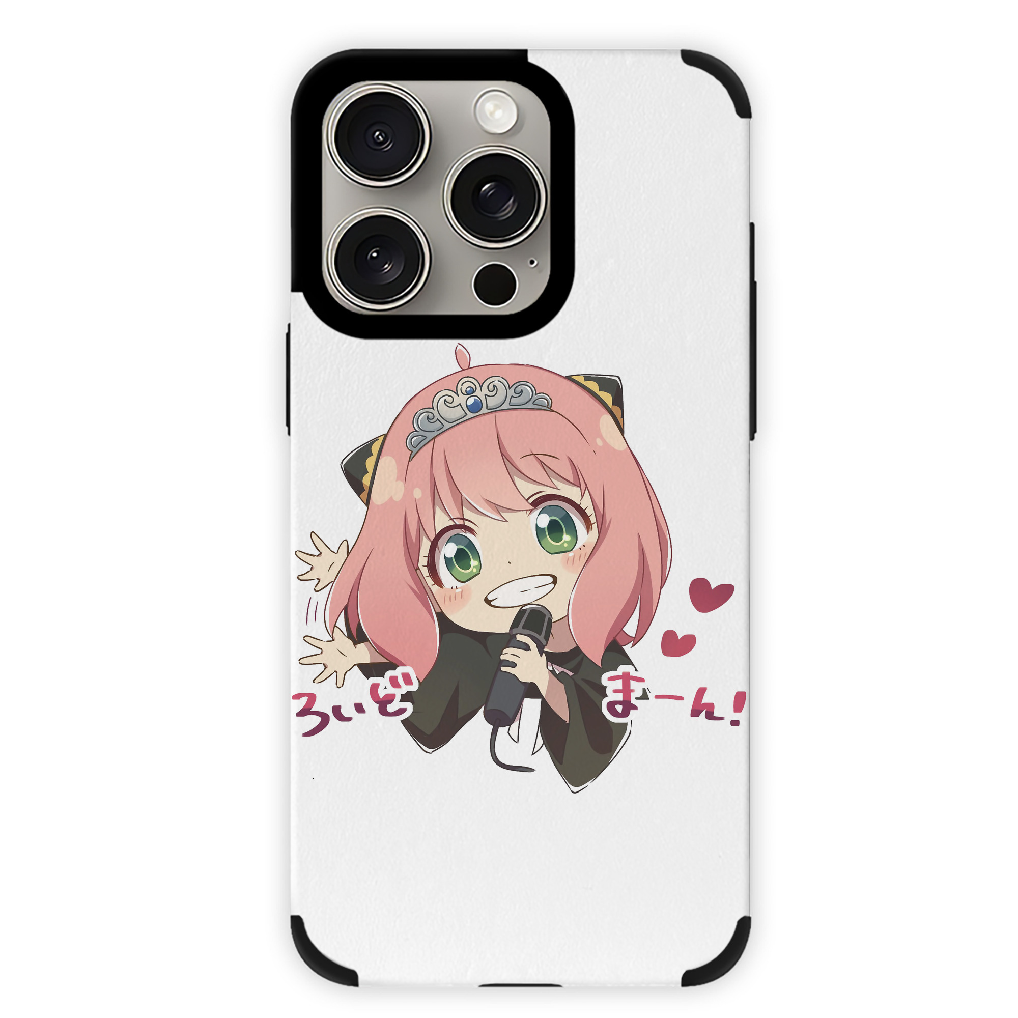 （画像用） SPY×FAMILY间谍家家酒 【iPhone15ProMax対応】 PUレザー スマホケース 耐衝撃＆黄変防止
