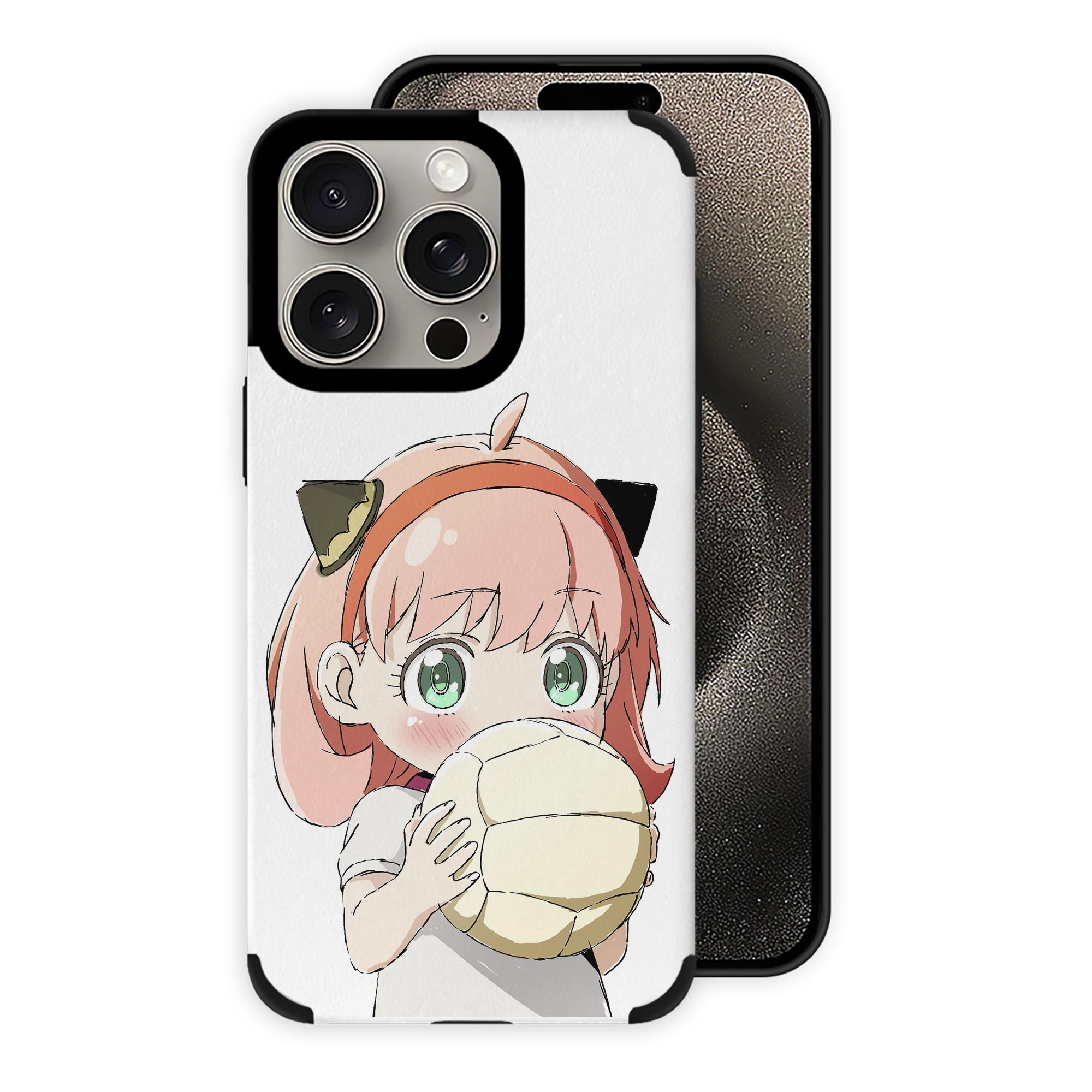 （画像用） SPY×FAMILY间谍家家酒 【iPhone15ProMax対応】 PUレザー スマホケース 耐衝撃＆黄変防止
