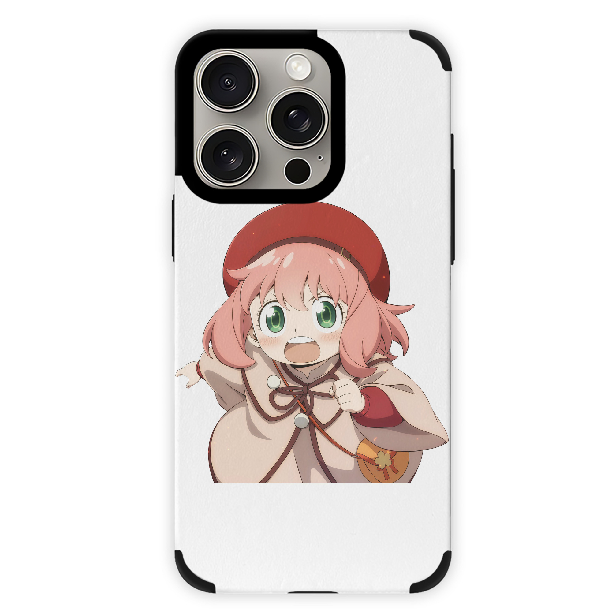 （画像用） SPY×FAMILY间谍家家酒 【iPhone15ProMax対応】 PUレザー スマホケース 耐衝撃＆黄変防止