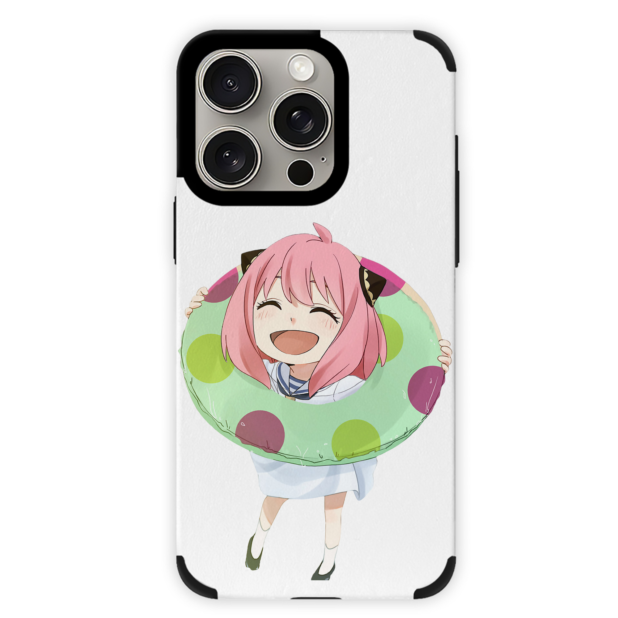 （画像用） SPY×FAMILY间谍家家酒 【iPhone15ProMax対応】 PUレザー スマホケース 耐衝撃＆黄変防止