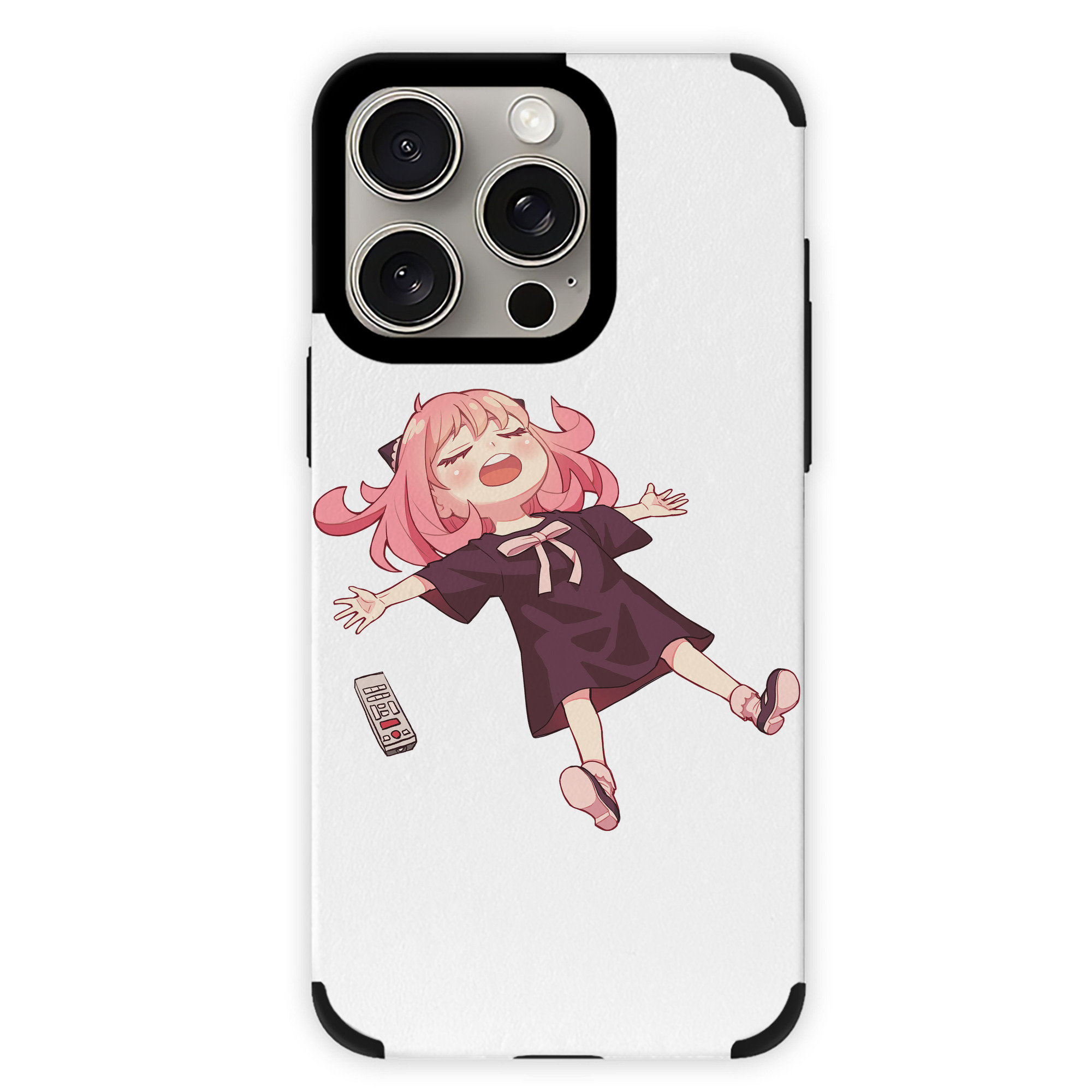 （画像用） SPY×FAMILY间谍家家酒 【iPhone15ProMax対応】 PUレザー スマホケース 耐衝撃＆黄変防止