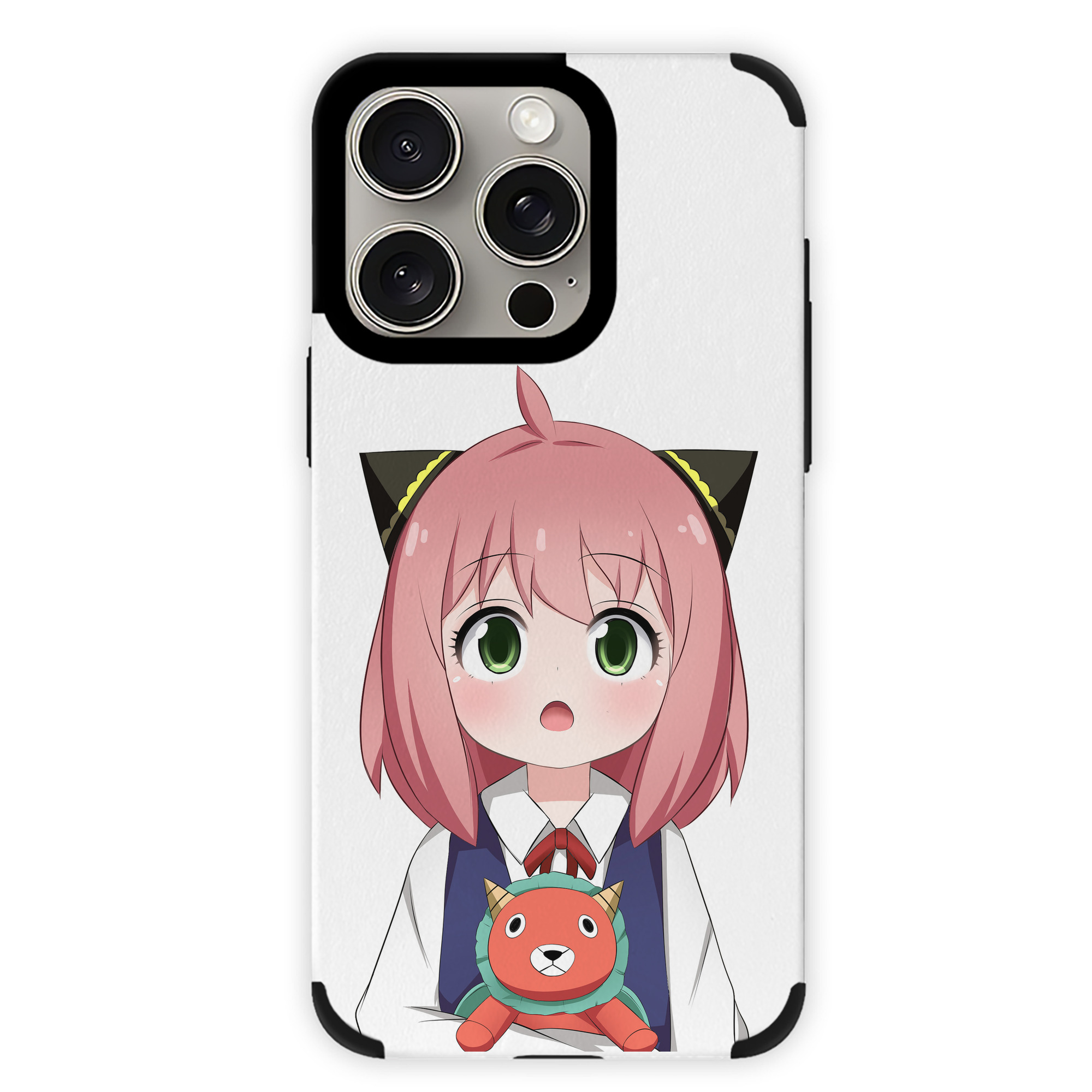 （画像用） SPY×FAMILY间谍家家酒 【iPhone15ProMax対応】 PUレザー スマホケース 耐衝撃＆黄変防止