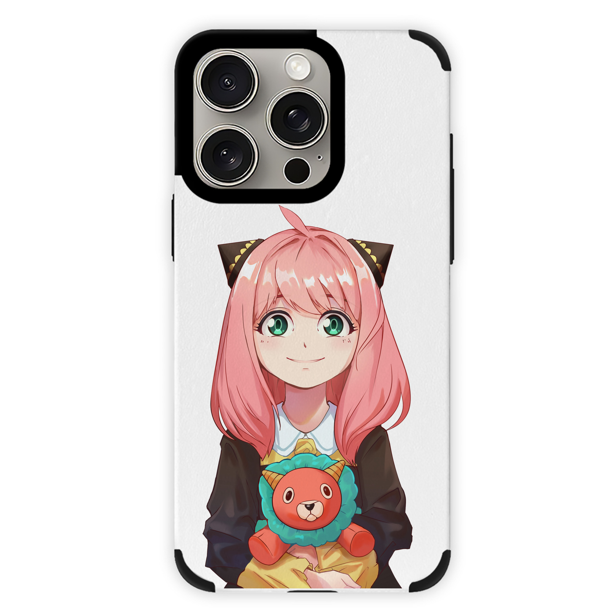 （画像用） SPY×FAMILY间谍家家酒 【iPhone15ProMax対応】 PUレザー スマホケース 耐衝撃＆黄変防止