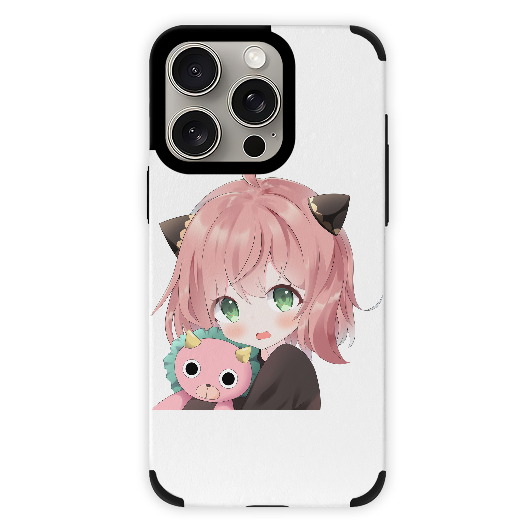 （画像用） SPY×FAMILY间谍家家酒 【iPhone15ProMax対応】 PUレザー スマホケース 耐衝撃＆黄変防止