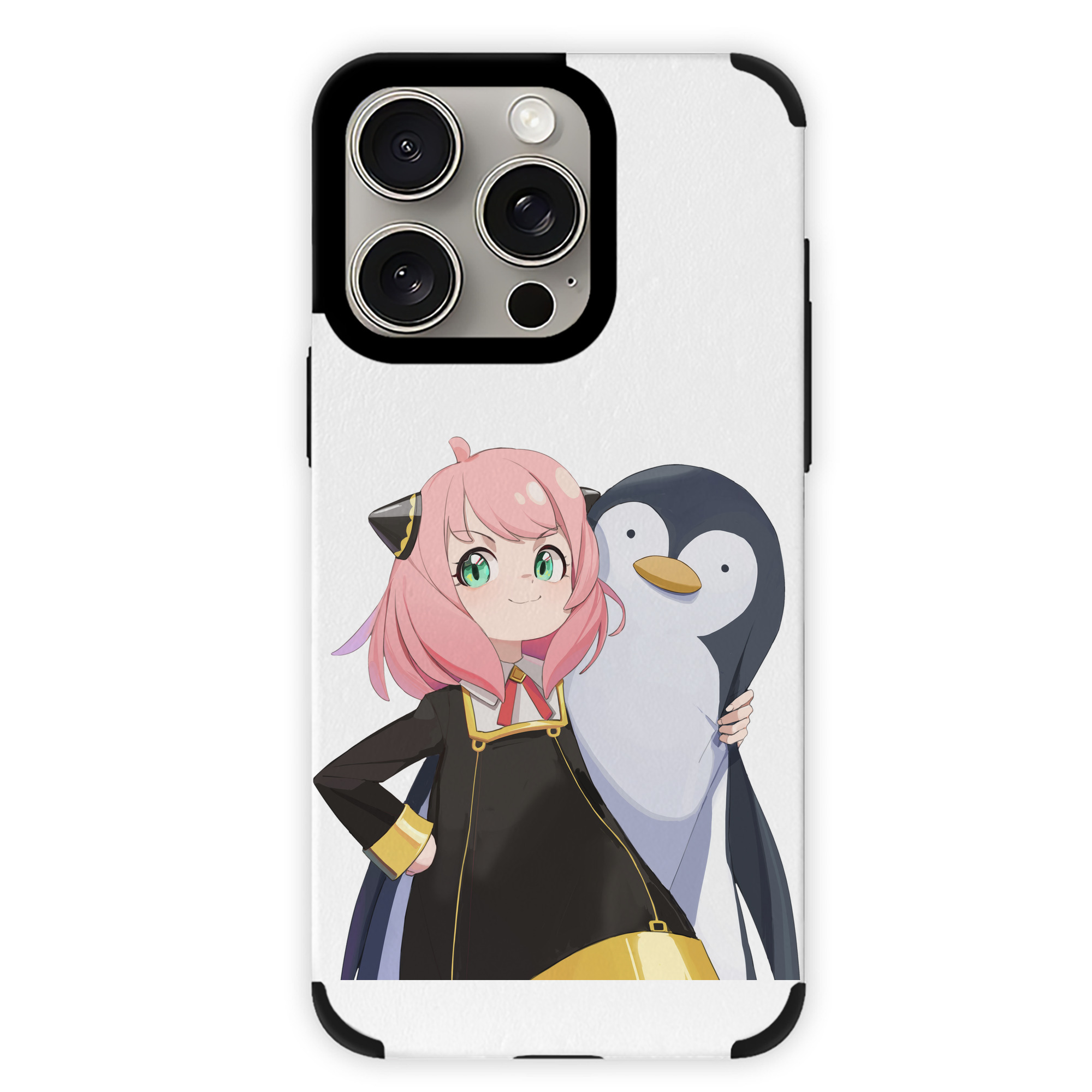 （画像用） SPY×FAMILY间谍家家酒 【iPhone15ProMax対応】 PUレザー スマホケース 耐衝撃＆黄変防止