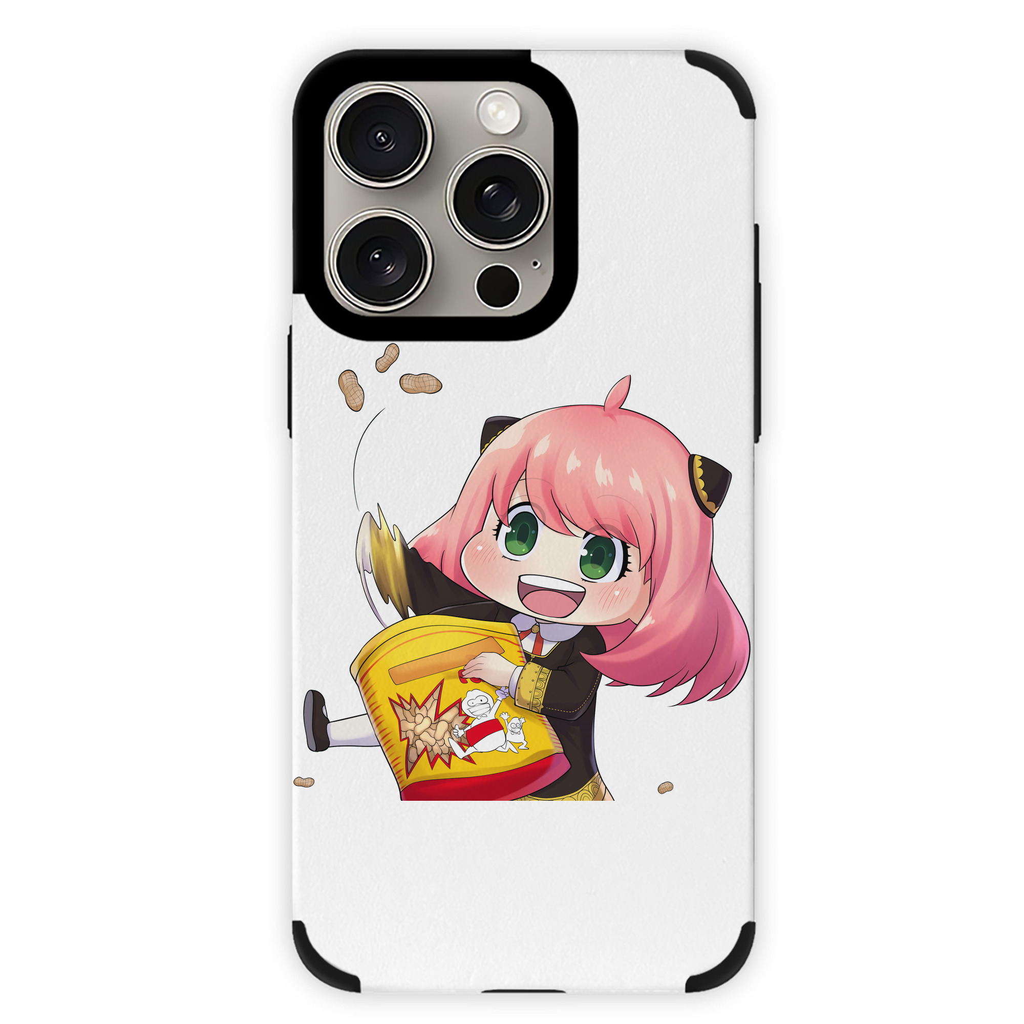 （画像用） SPY×FAMILY间谍家家酒 【iPhone15ProMax対応】 PUレザー スマホケース 耐衝撃＆黄変防止