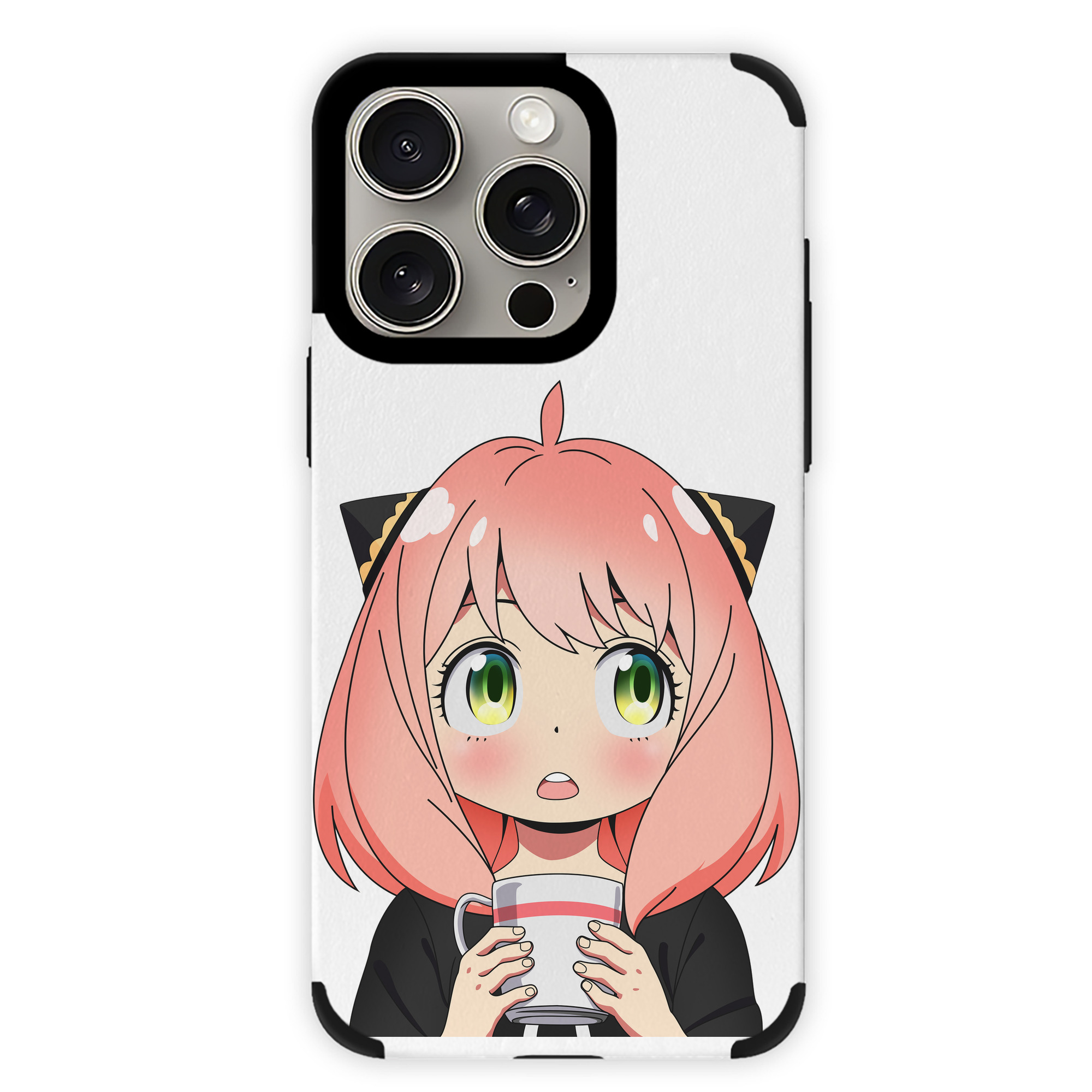 （画像用） SPY×FAMILY间谍家家酒 【iPhone15ProMax対応】 PUレザー スマホケース 耐衝撃＆黄変防止