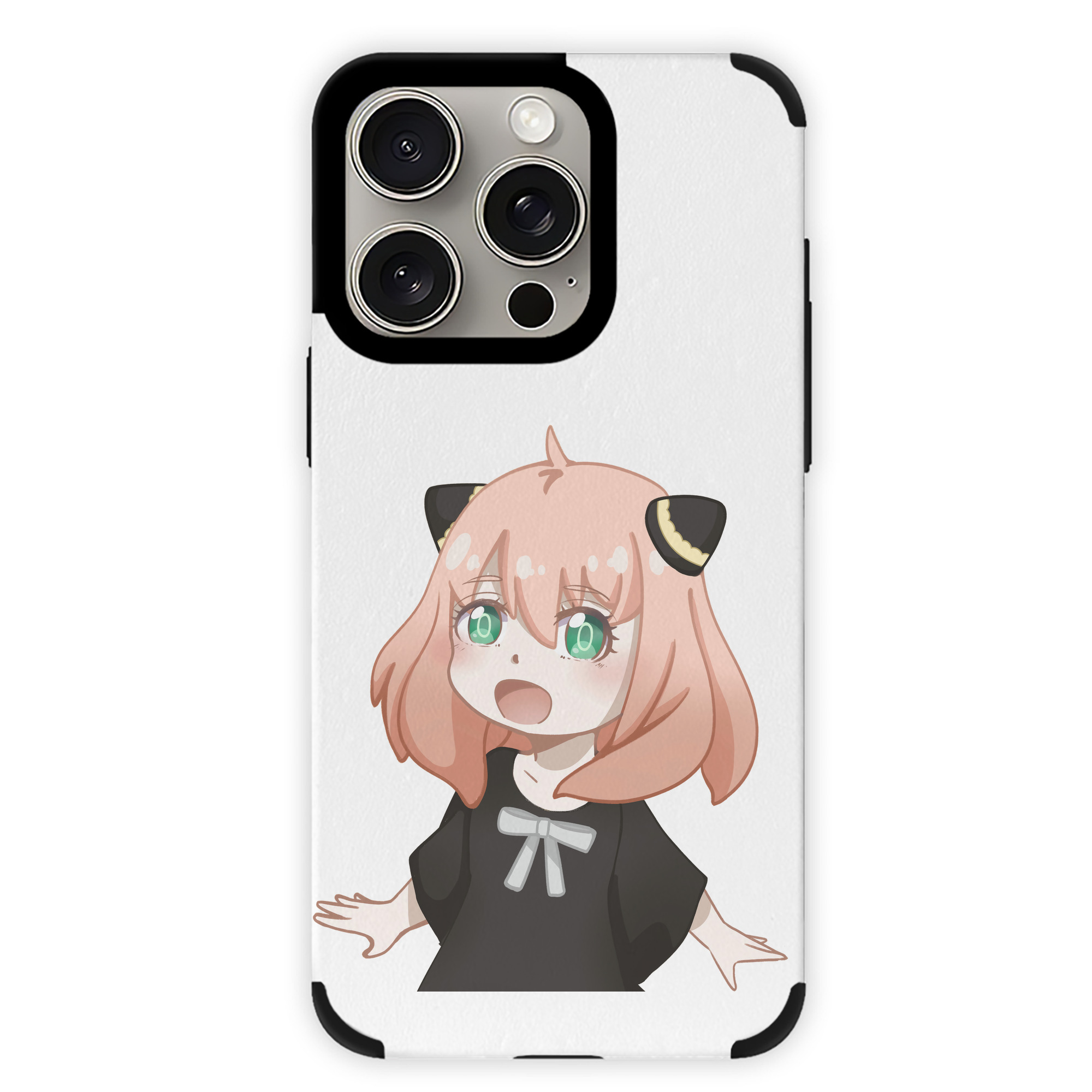 （画像用） SPY×FAMILY间谍家家酒 【iPhone15ProMax対応】 PUレザー スマホケース 耐衝撃＆黄変防止
