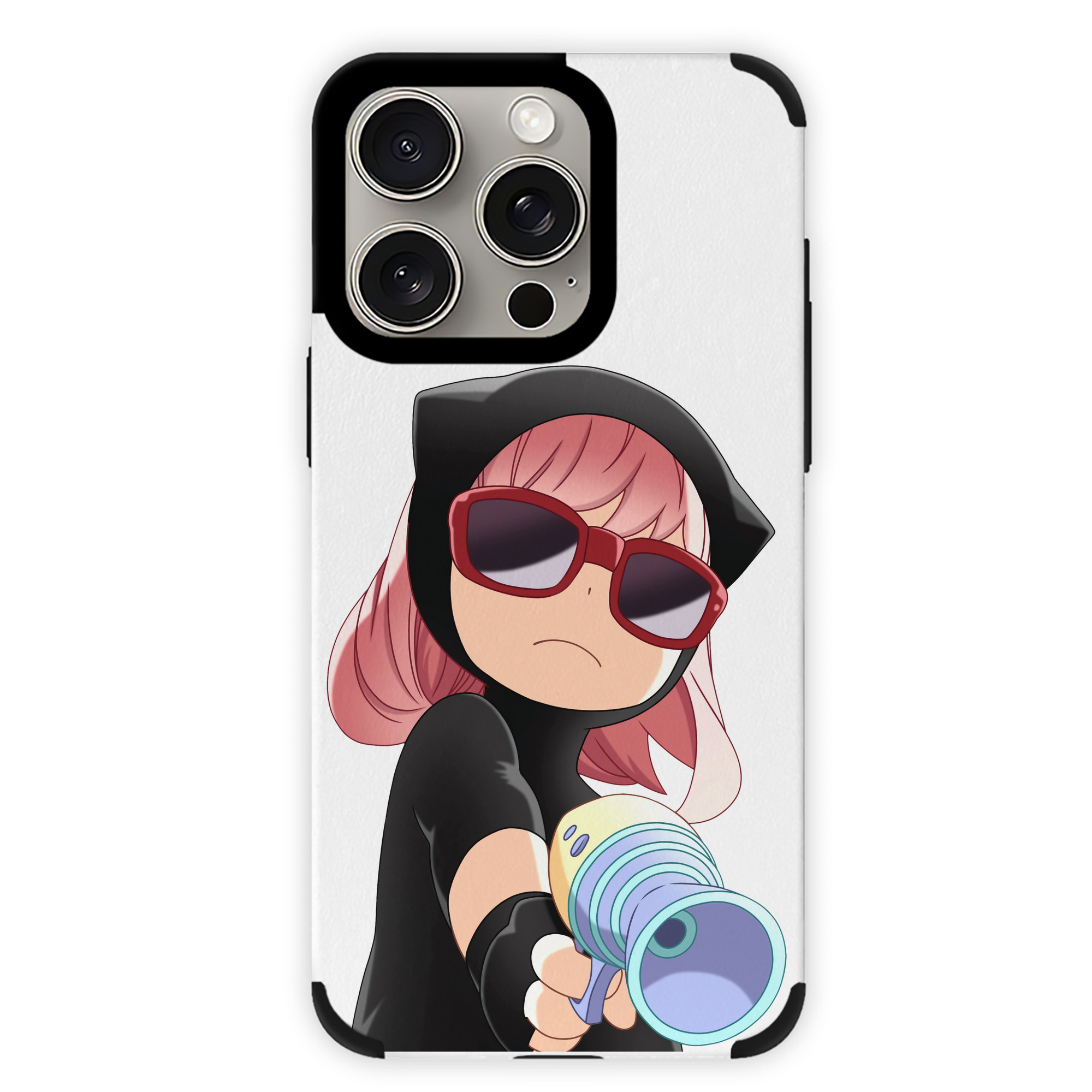（画像用） SPY×FAMILY间谍家家酒 【iPhone15ProMax対応】 PUレザー スマホケース 耐衝撃＆黄変防止