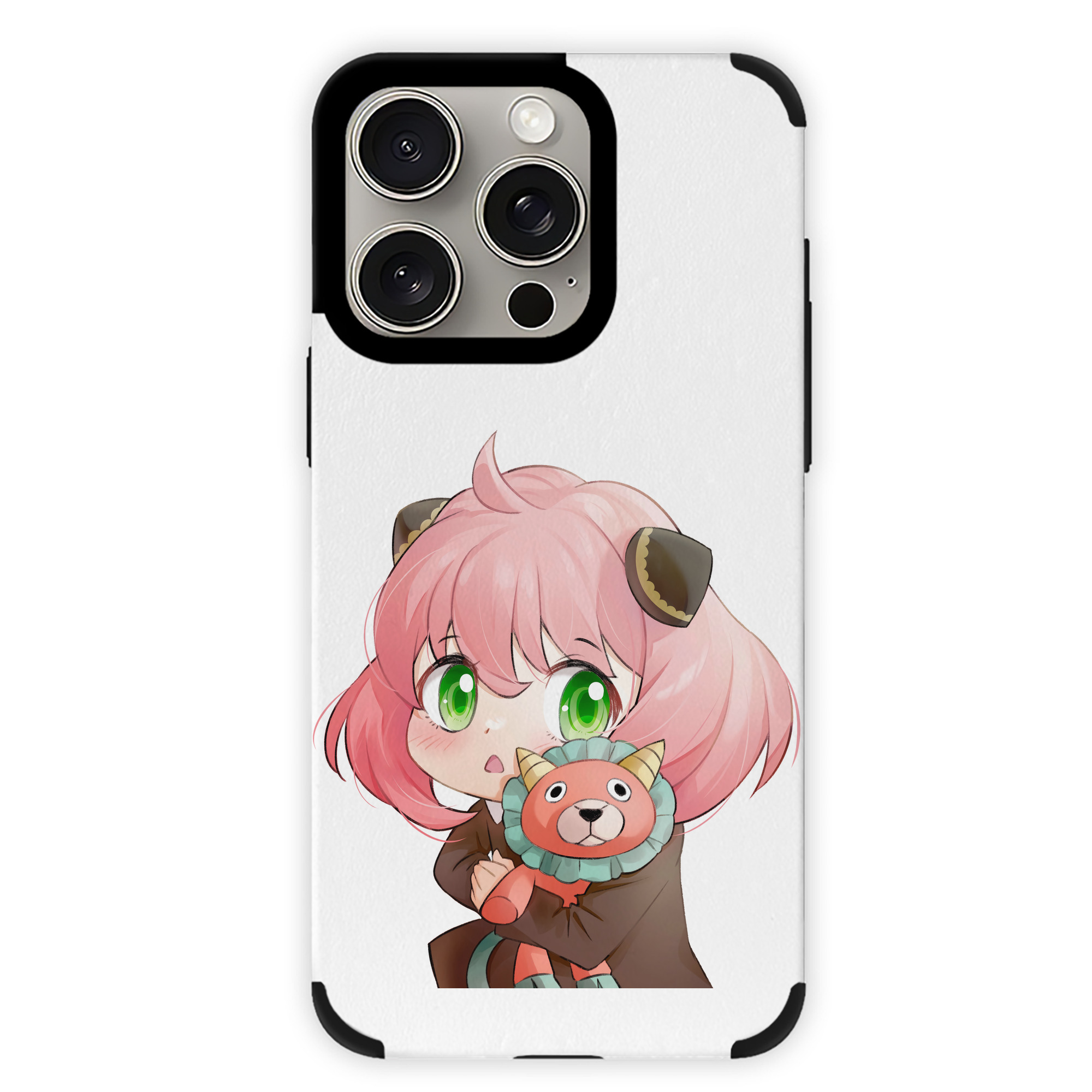 （画像用） SPY×FAMILY间谍家家酒 【iPhone15ProMax対応】 PUレザー スマホケース 耐衝撃＆黄変防止