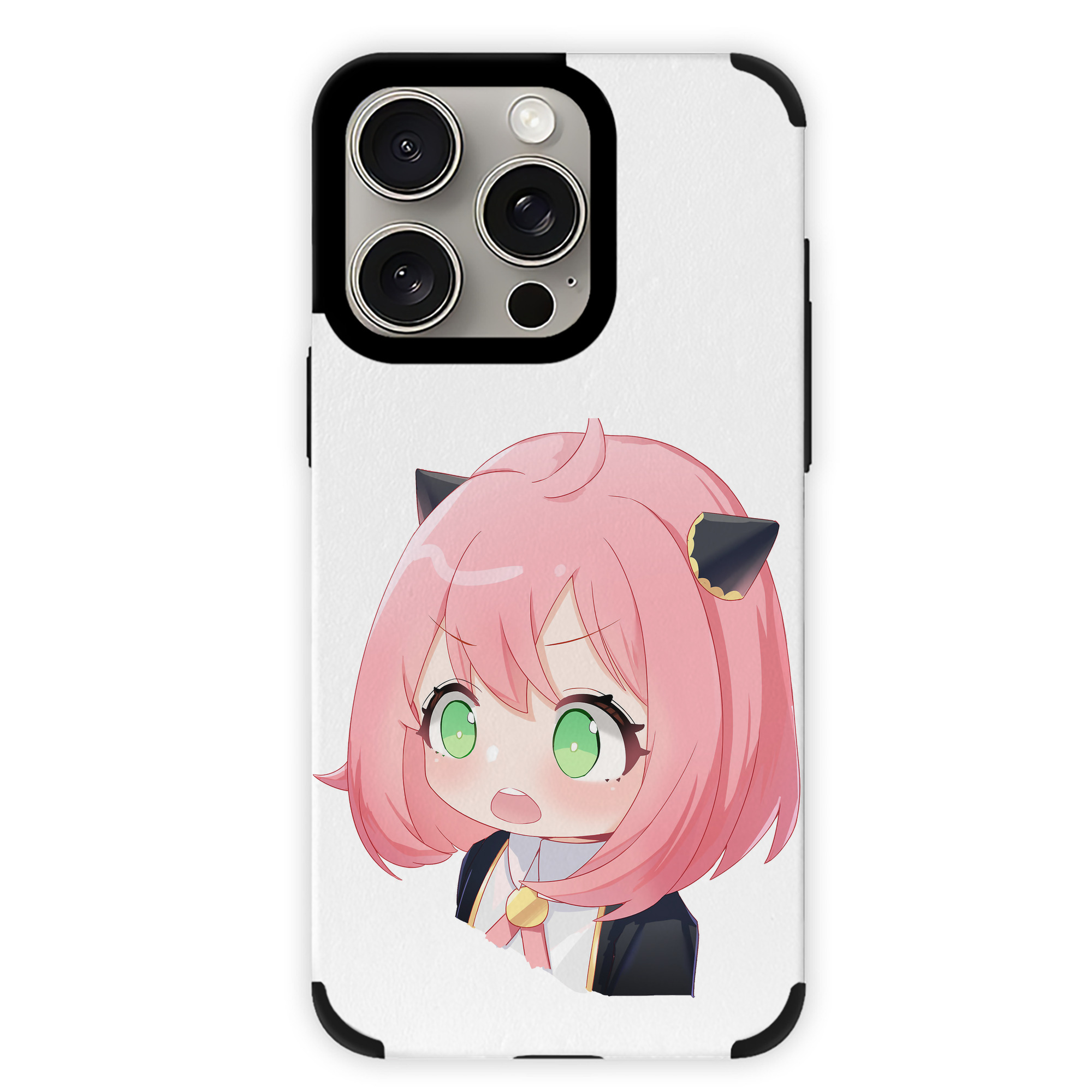 （画像用） SPY×FAMILY间谍家家酒 【iPhone15ProMax対応】 PUレザー スマホケース 耐衝撃＆黄変防止
