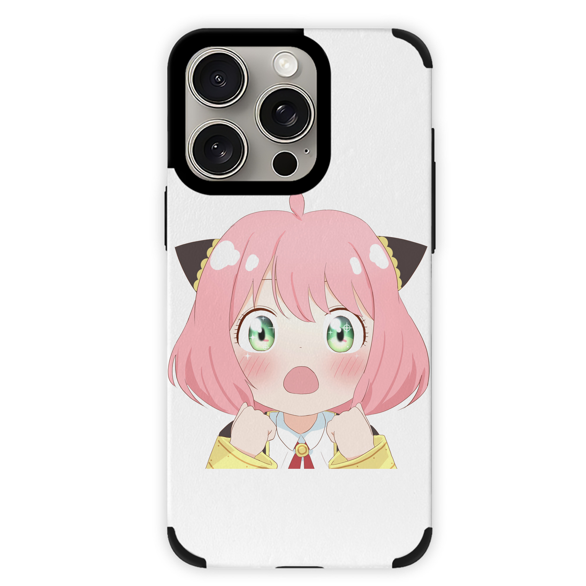（画像用） SPY×FAMILY间谍家家酒 【iPhone15ProMax対応】 PUレザー スマホケース 耐衝撃＆黄変防止