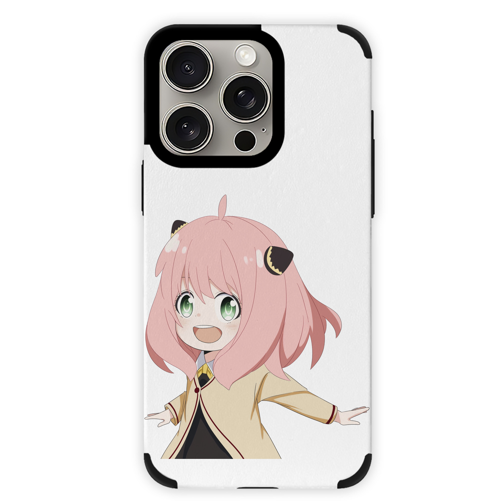 （画像用） SPY×FAMILY间谍家家酒 【iPhone15ProMax対応】 PUレザー スマホケース 耐衝撃＆黄変防止