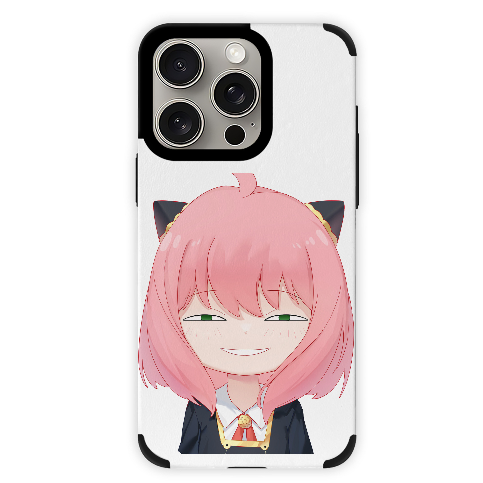 （画像用） SPY×FAMILY间谍家家酒 【iPhone15ProMax対応】 PUレザー スマホケース 耐衝撃＆黄変防止