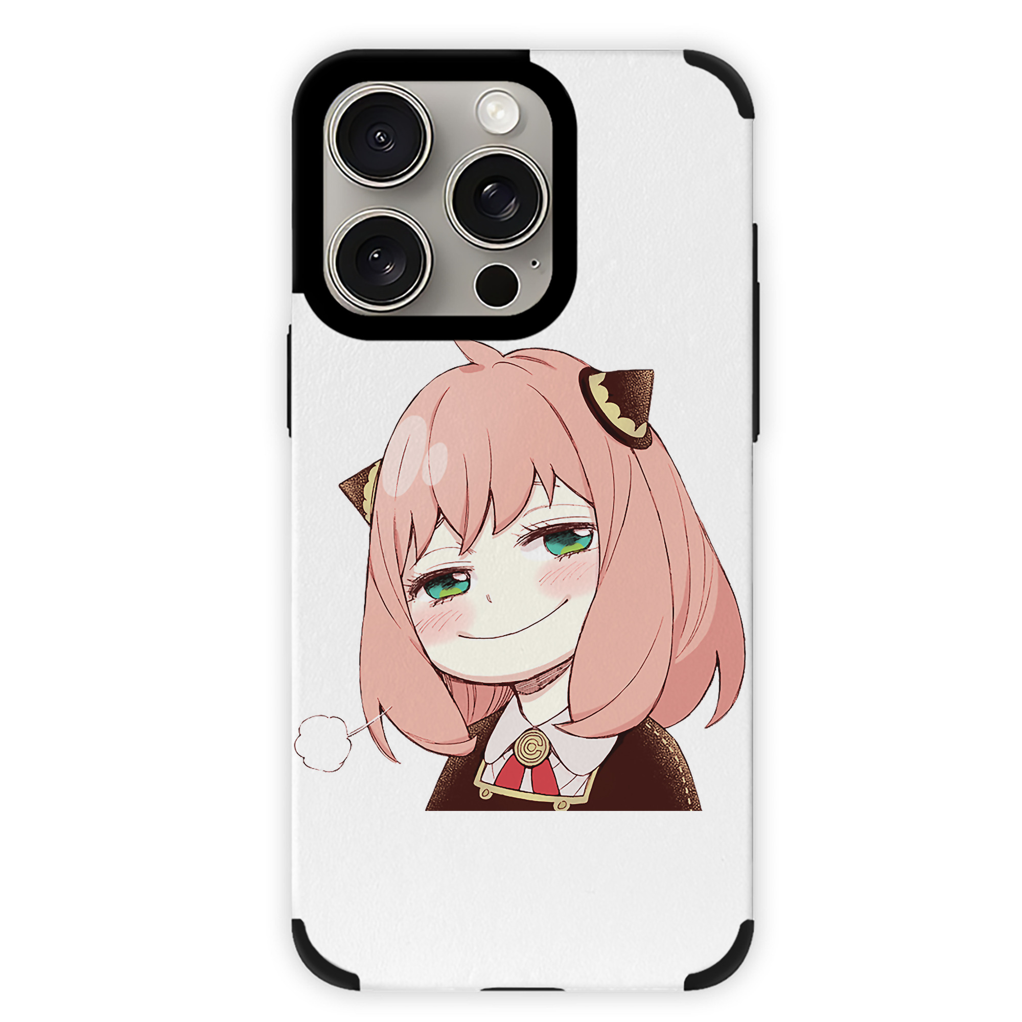 （画像用） SPY×FAMILY间谍家家酒 【iPhone15ProMax対応】 PUレザー スマホケース 耐衝撃＆黄変防止