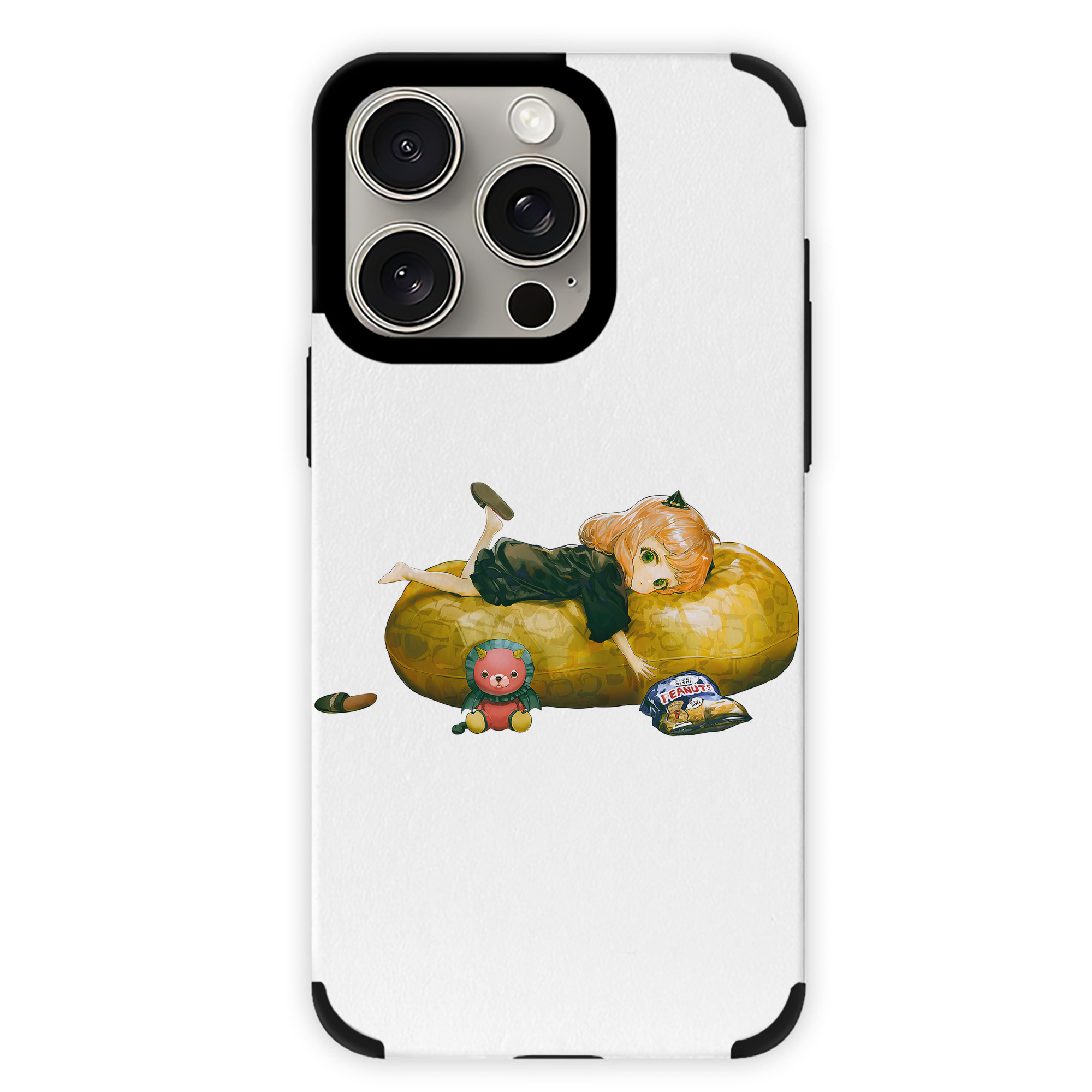 （画像用） SPY×FAMILY间谍家家酒 【iPhone15ProMax対応】 PUレザー スマホケース 耐衝撃＆黄変防止