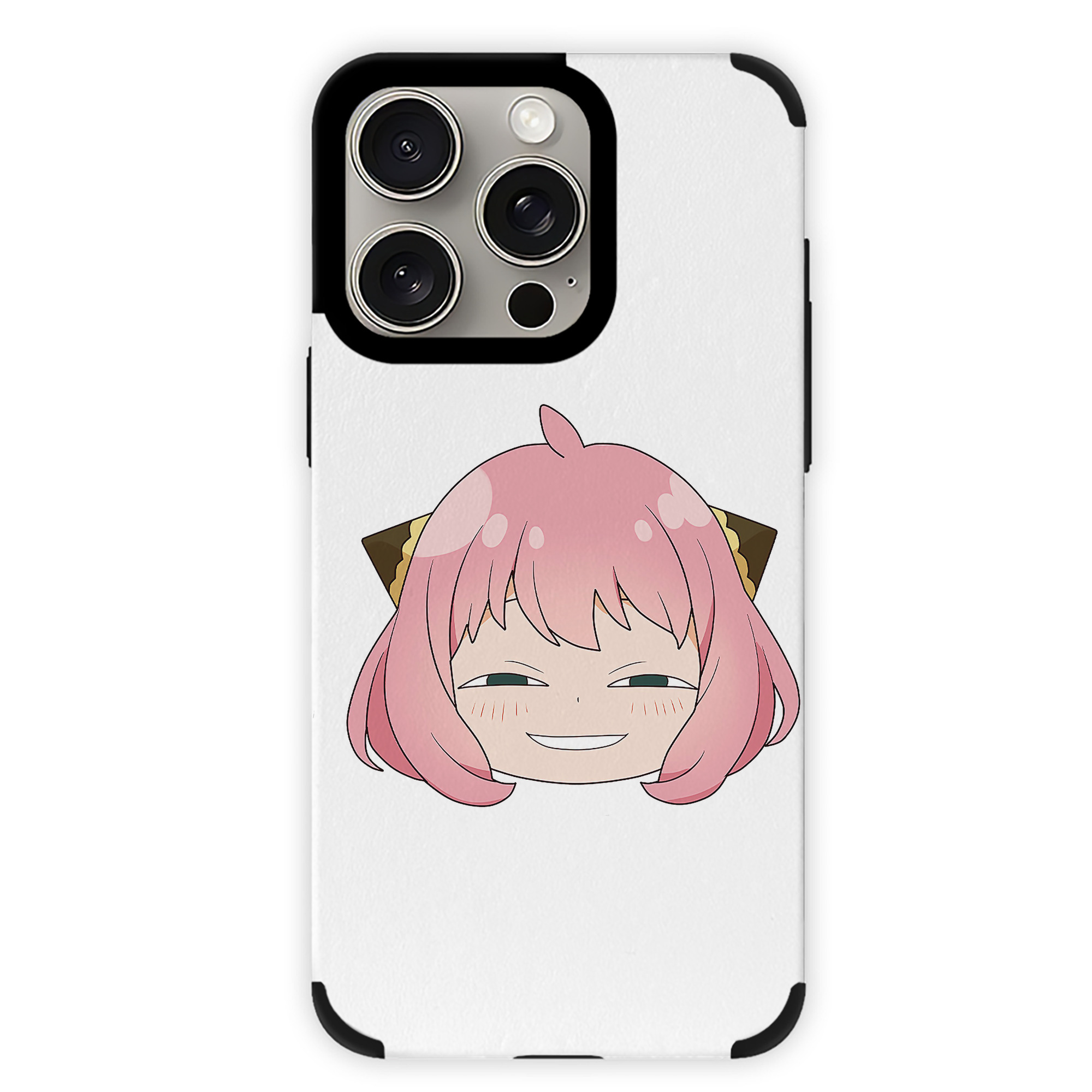 （画像用） SPY×FAMILY间谍家家酒 【iPhone15ProMax対応】 PUレザー スマホケース 耐衝撃＆黄変防止