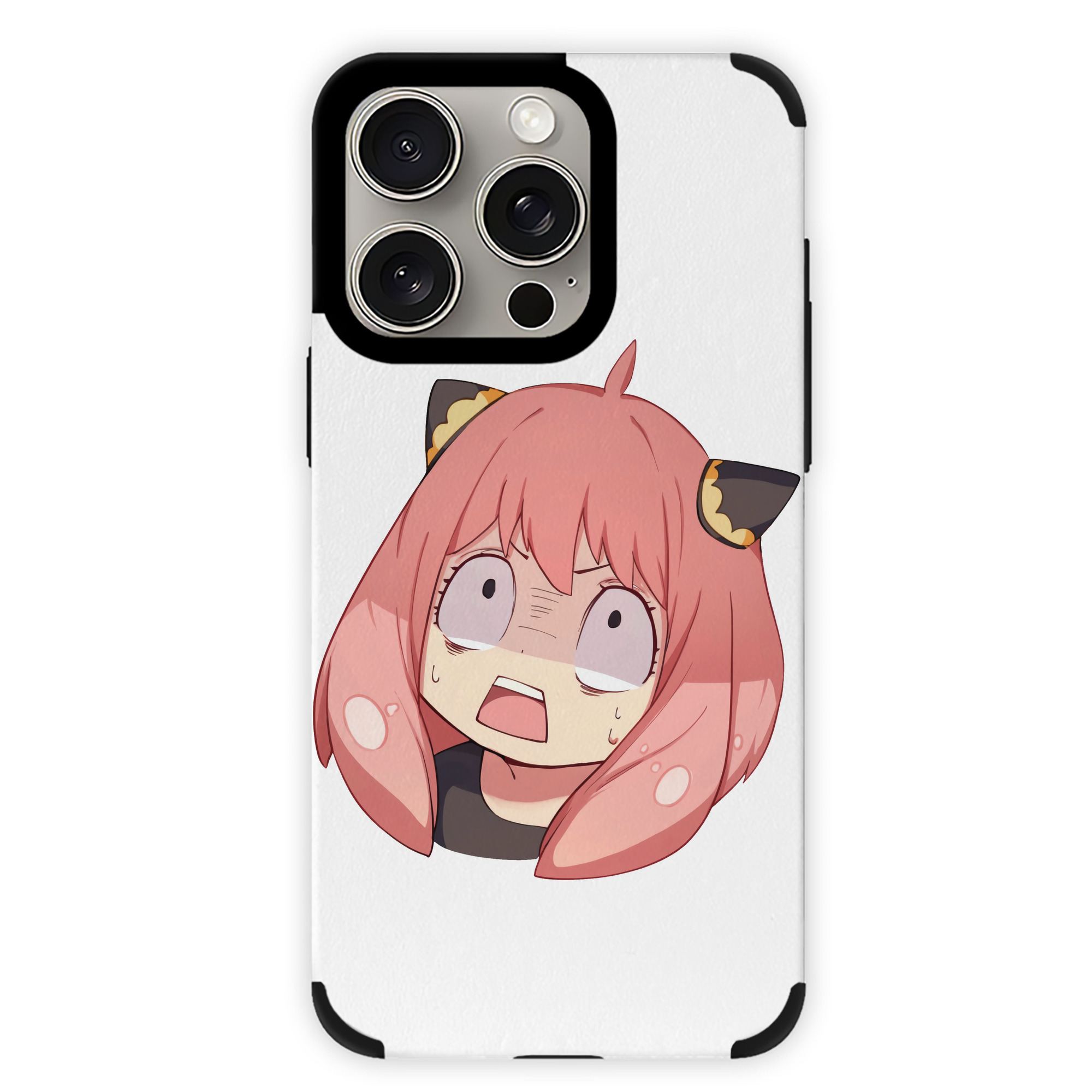 （画像用） SPY×FAMILY间谍家家酒 【iPhone15ProMax対応】 PUレザー スマホケース 耐衝撃＆黄変防止
