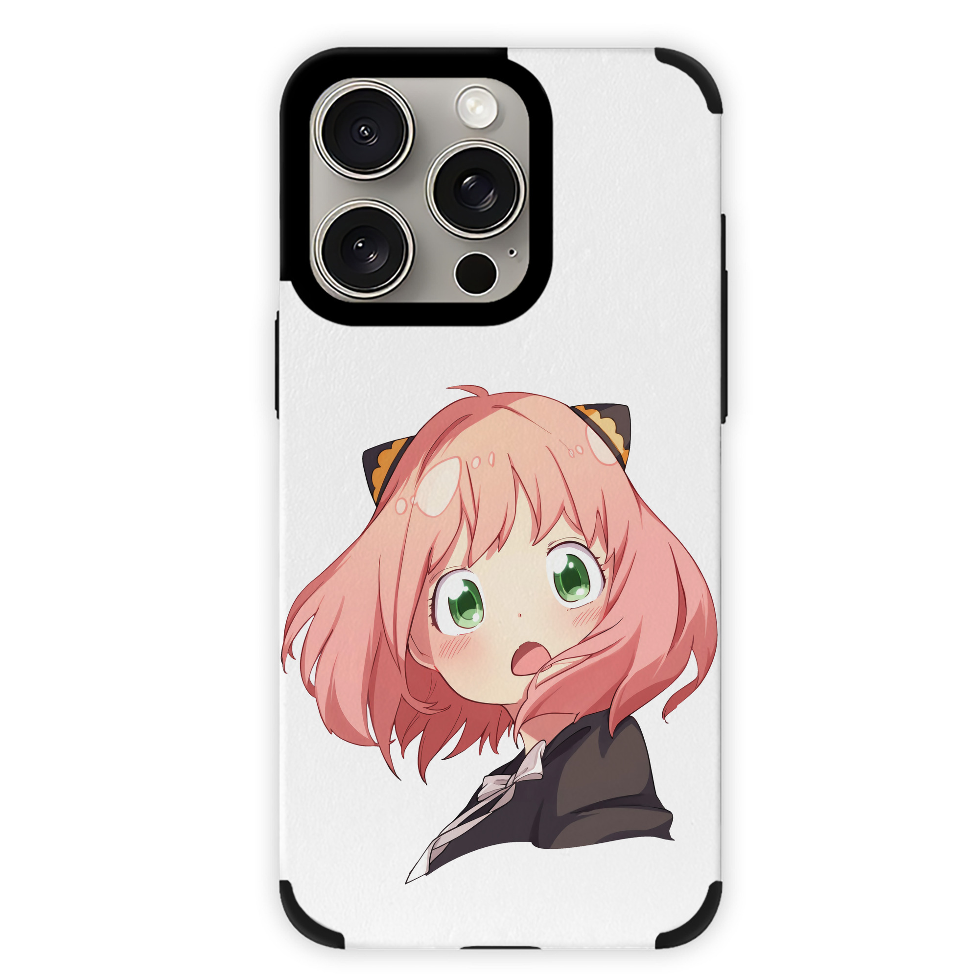 （画像用） SPY×FAMILY间谍家家酒 【iPhone15ProMax対応】 PUレザー スマホケース 耐衝撃＆黄変防止
