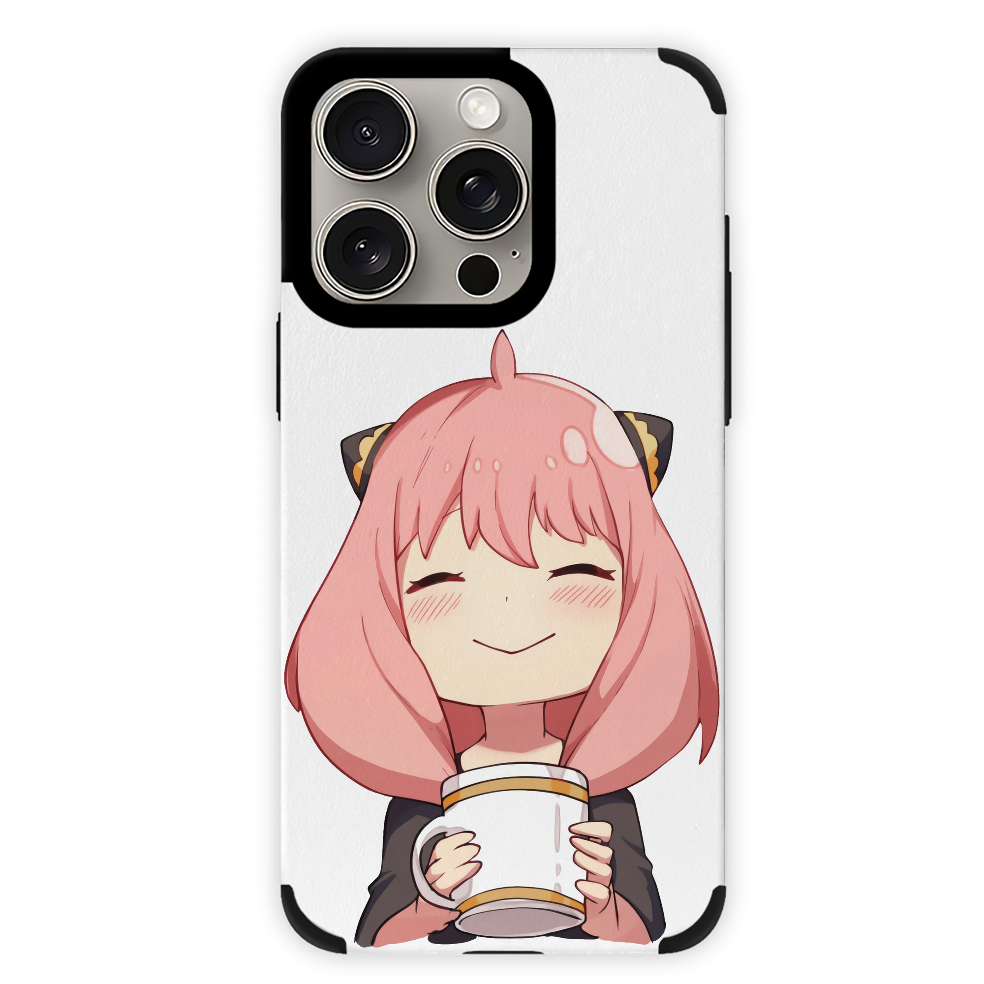 （画像用） SPY×FAMILY间谍家家酒 【iPhone15ProMax対応】 PUレザー スマホケース 耐衝撃＆黄変防止