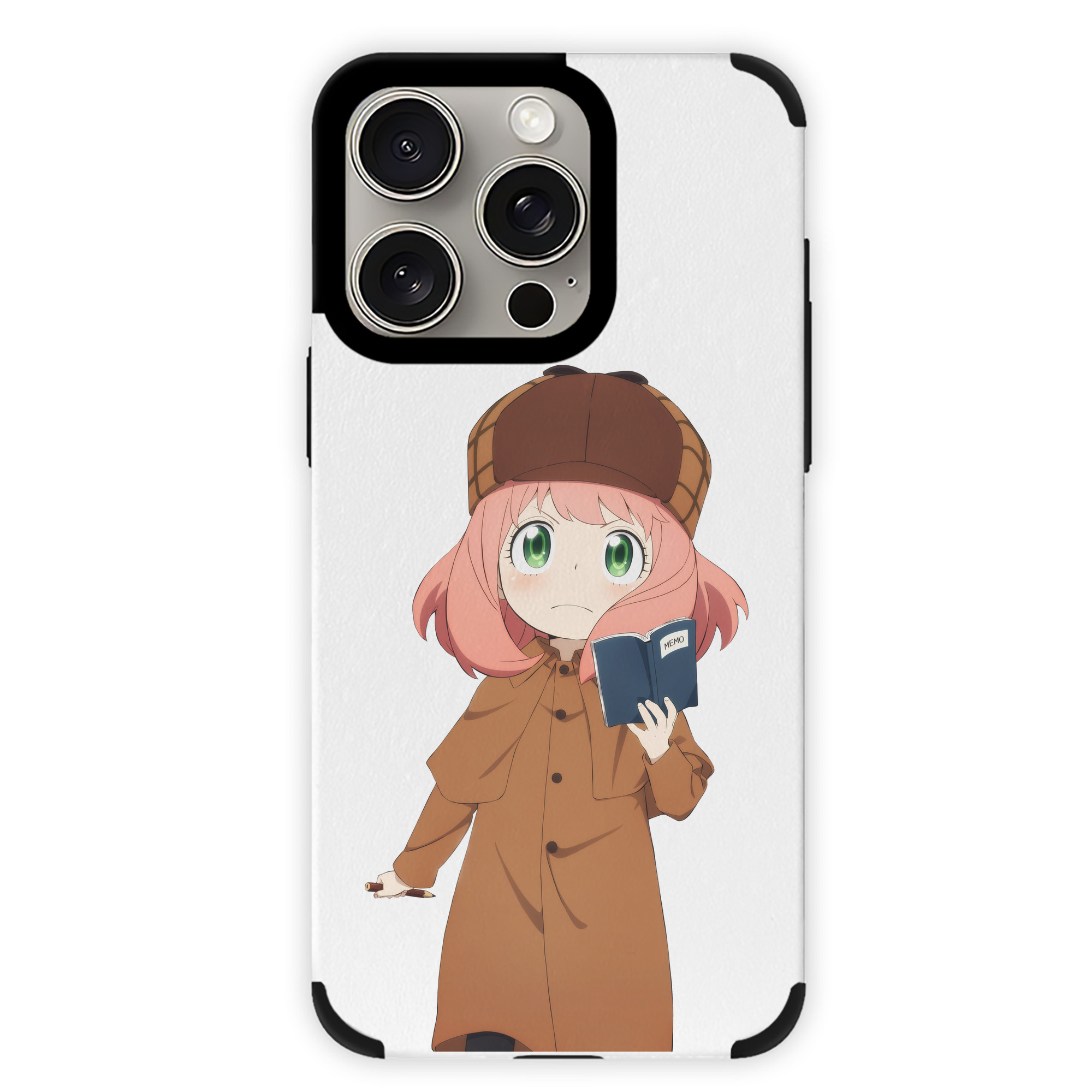 （画像用） SPY×FAMILY间谍家家酒 【iPhone15ProMax対応】 PUレザー スマホケース 耐衝撃＆黄変防止