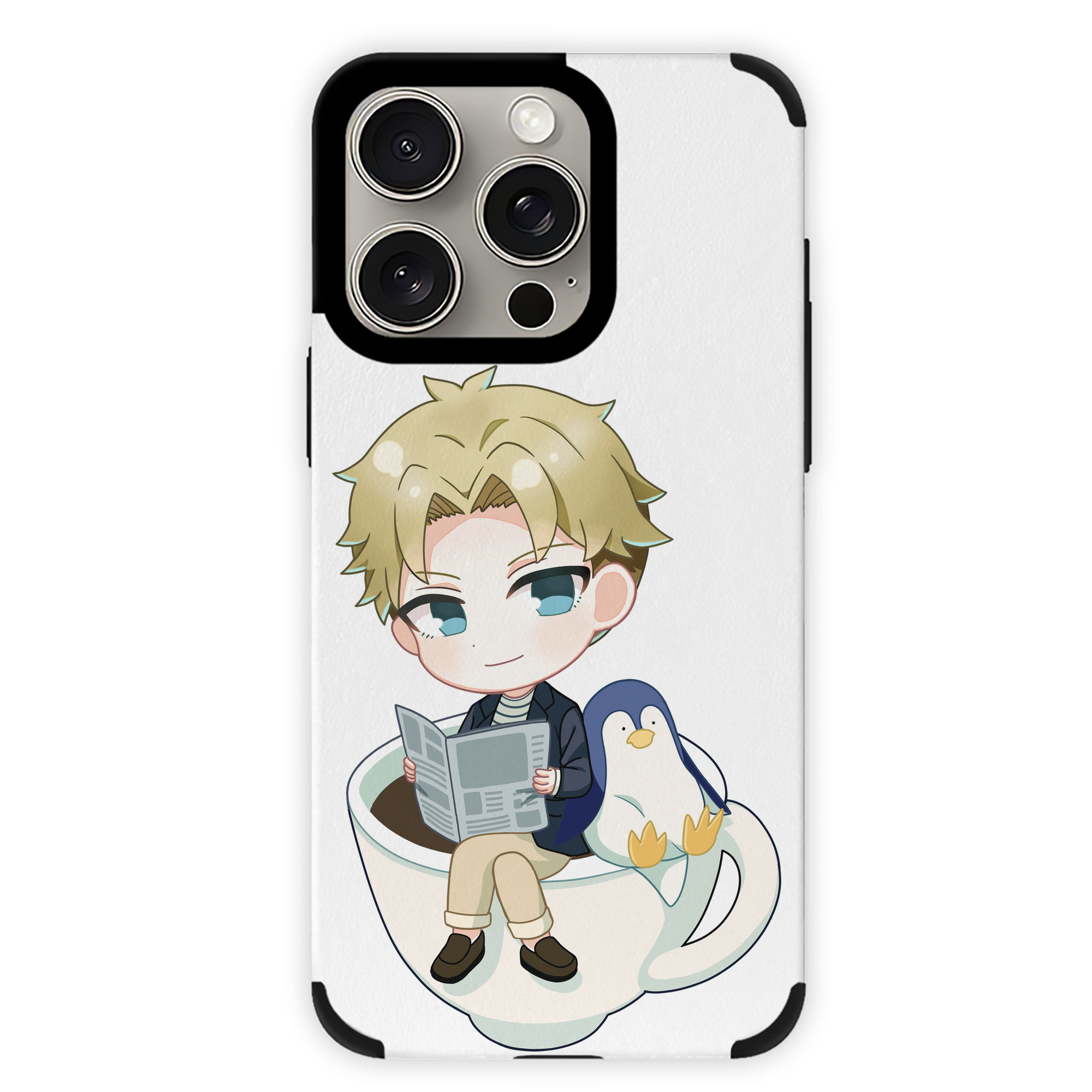 （画像用） SPY×FAMILY间谍家家酒 【iPhone15ProMax対応】 PUレザー スマホケース 耐衝撃＆黄変防止
