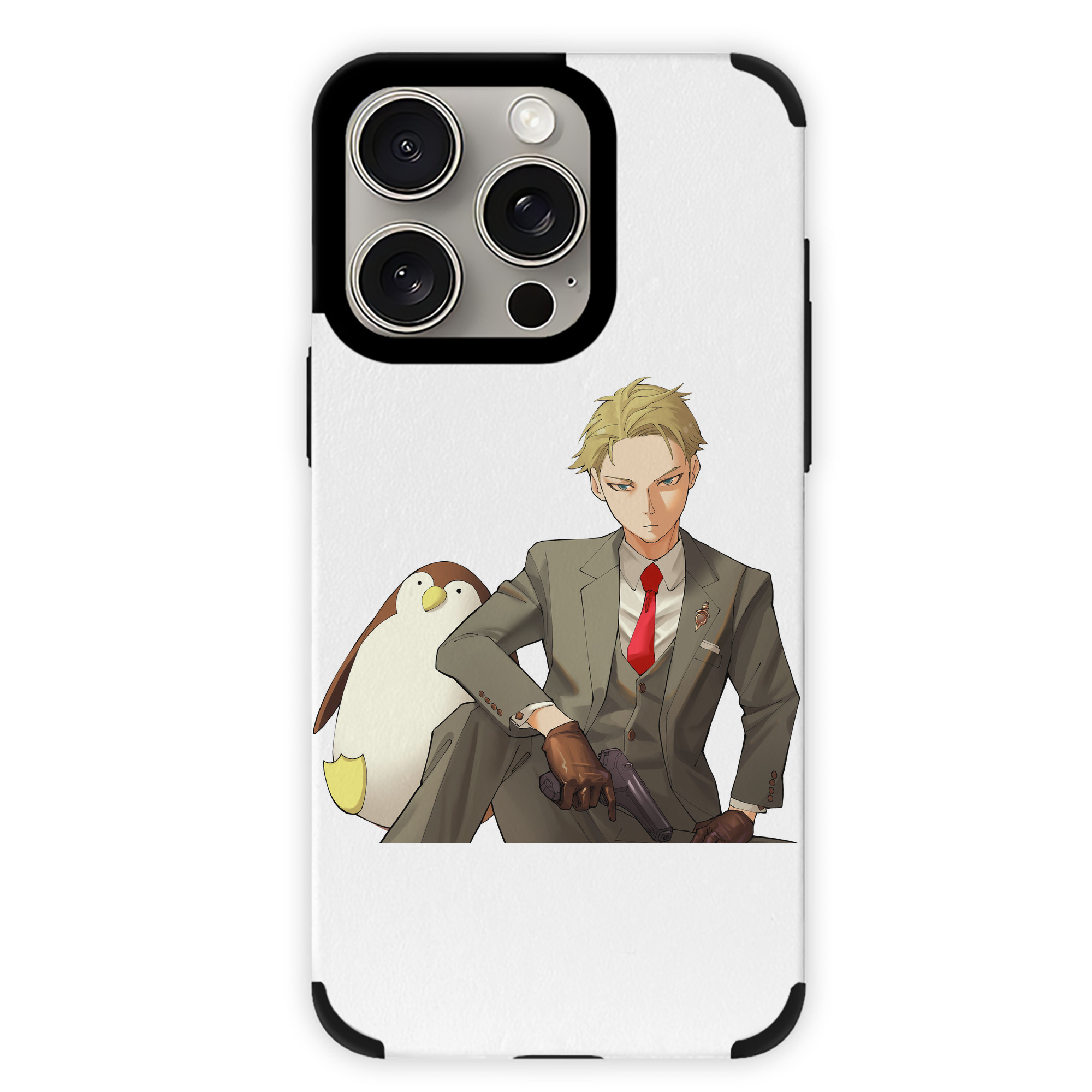 （画像用） SPY×FAMILY间谍家家酒 【iPhone15ProMax対応】 PUレザー スマホケース 耐衝撃＆黄変防止