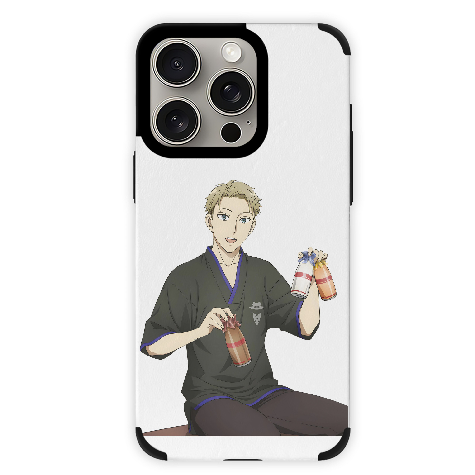 （画像用） SPY×FAMILY间谍家家酒 【iPhone15ProMax対応】 PUレザー スマホケース 耐衝撃＆黄変防止