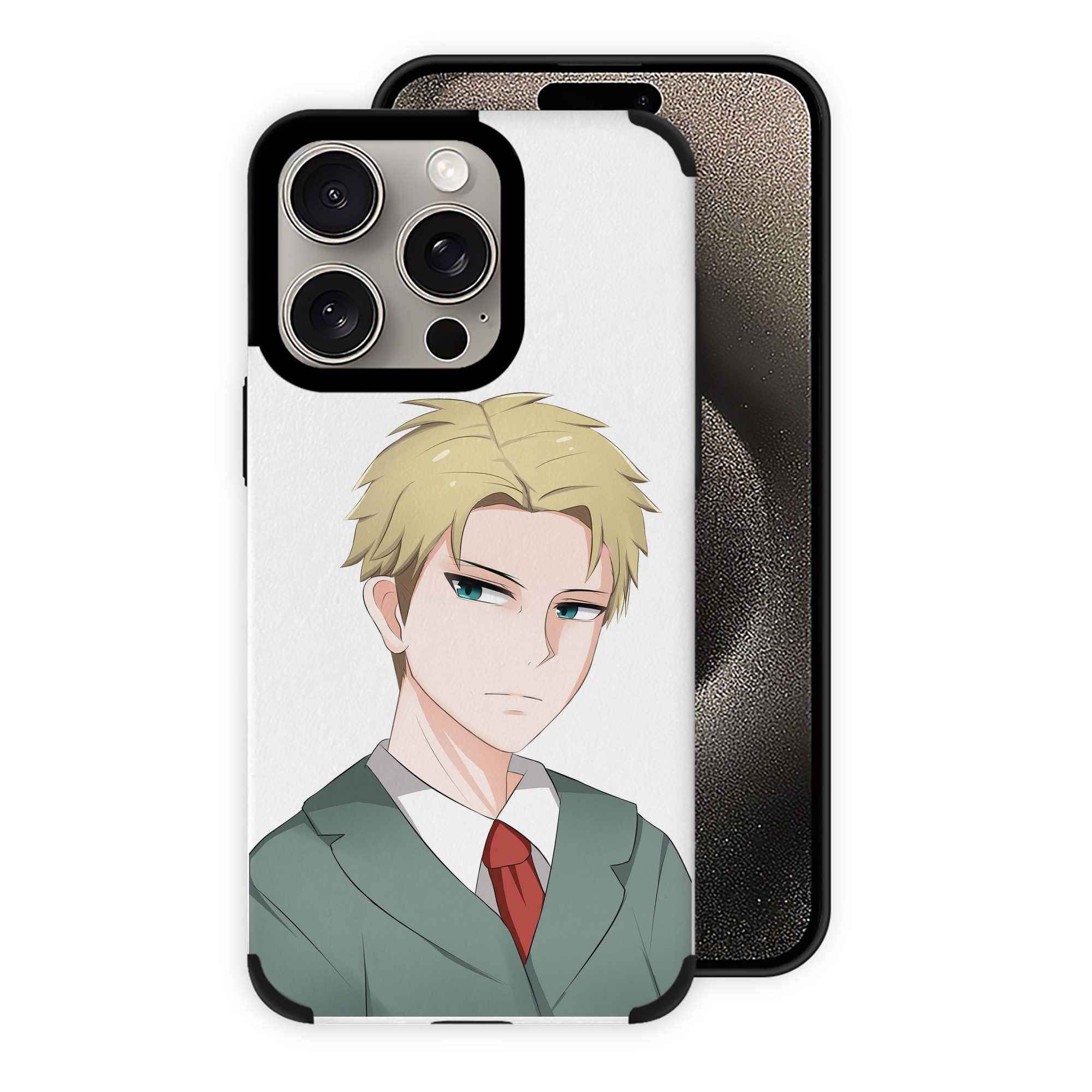 （画像用） SPY×FAMILY间谍家家酒 【iPhone15ProMax対応】 PUレザー スマホケース 耐衝撃＆黄変防止