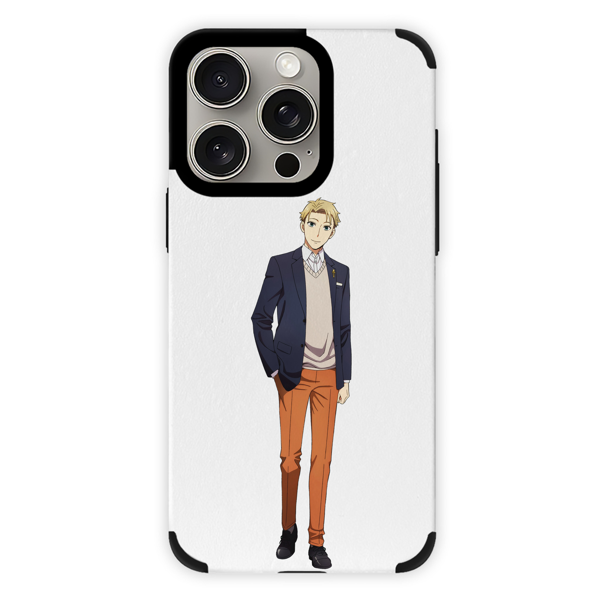 （画像用） SPY×FAMILY间谍家家酒 【iPhone15ProMax対応】 PUレザー スマホケース 耐衝撃＆黄変防止