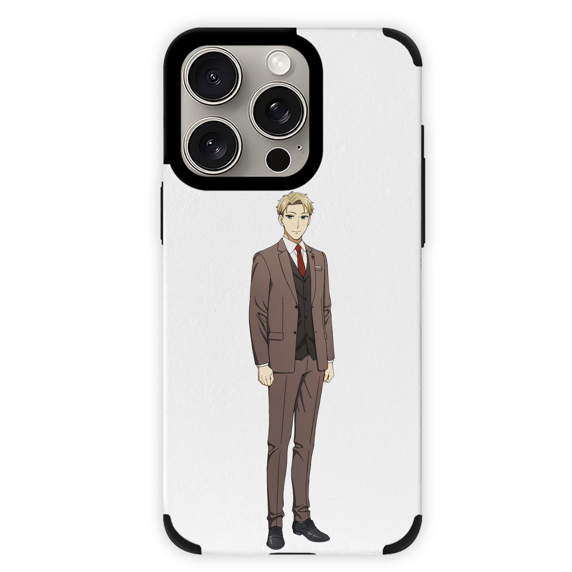 （画像用） SPY×FAMILY间谍家家酒 【iPhone15ProMax対応】 PUレザー スマホケース 耐衝撃＆黄変防止