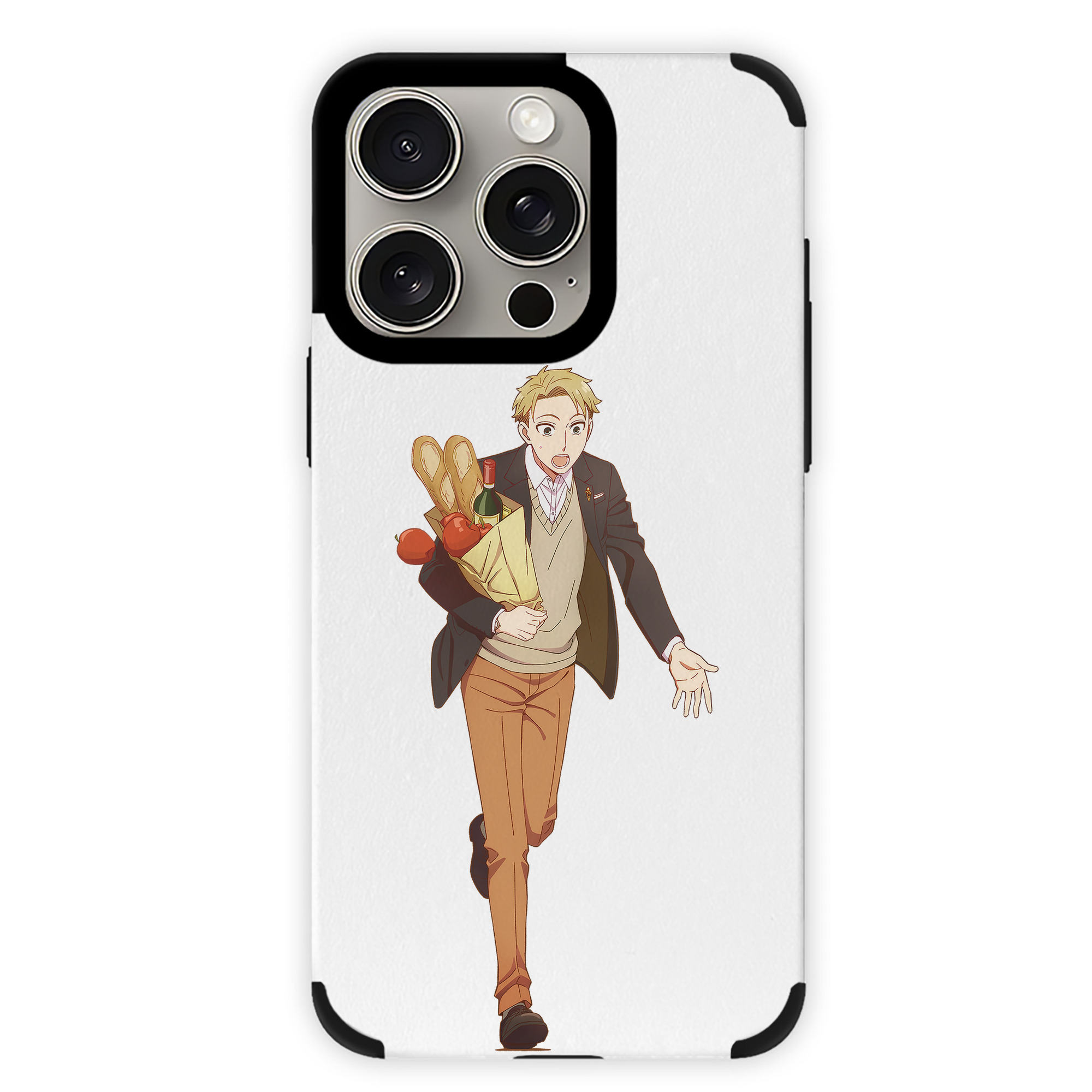 （画像用） SPY×FAMILY间谍家家酒 【iPhone15ProMax対応】 PUレザー スマホケース 耐衝撃＆黄変防止