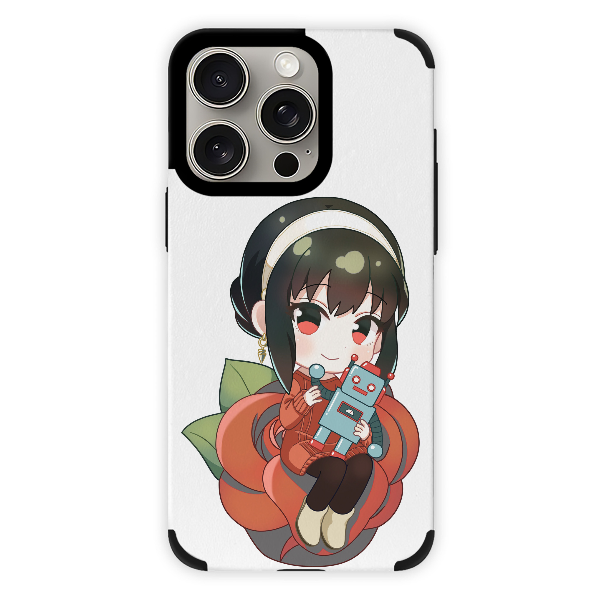 （画像用） SPY×FAMILY间谍家家酒 【iPhone15ProMax対応】 PUレザー スマホケース 耐衝撃＆黄変防止