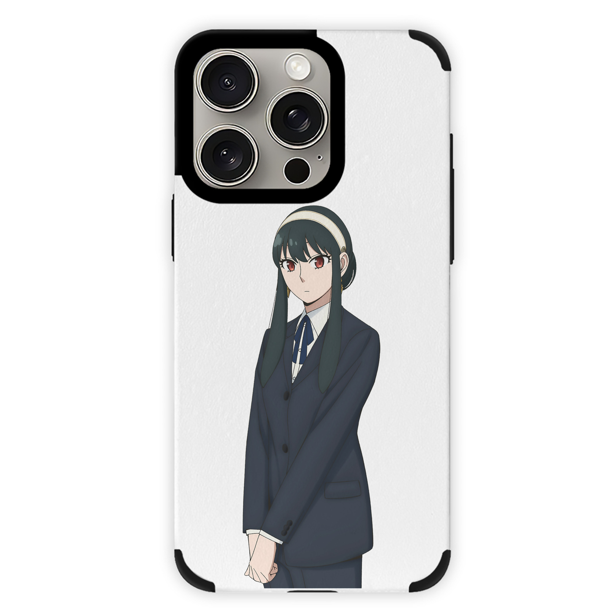 （画像用） SPY×FAMILY间谍家家酒 【iPhone15ProMax対応】 PUレザー スマホケース 耐衝撃＆黄変防止