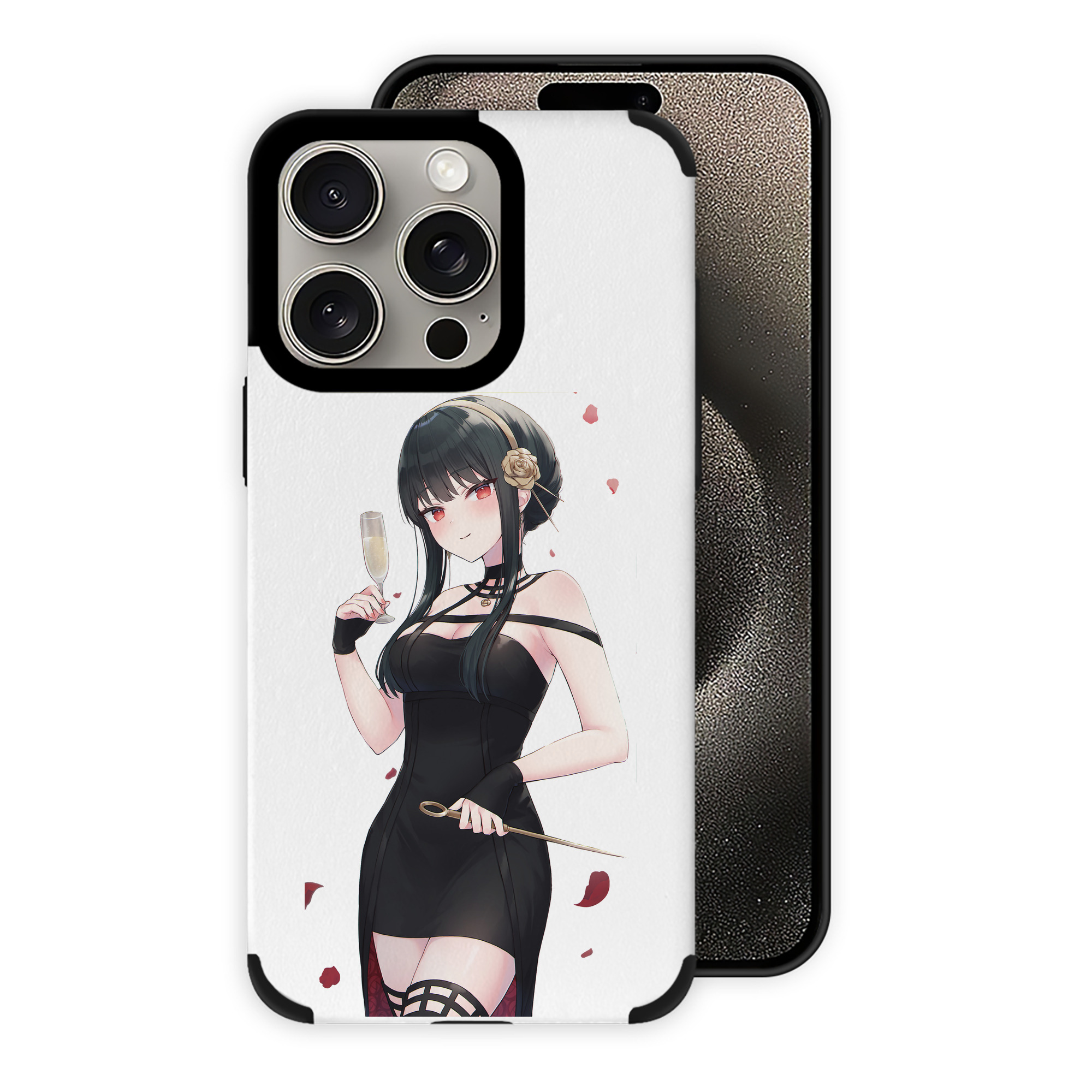 （画像用） SPY×FAMILY间谍家家酒 【iPhone15ProMax対応】 PUレザー スマホケース 耐衝撃＆黄変防止