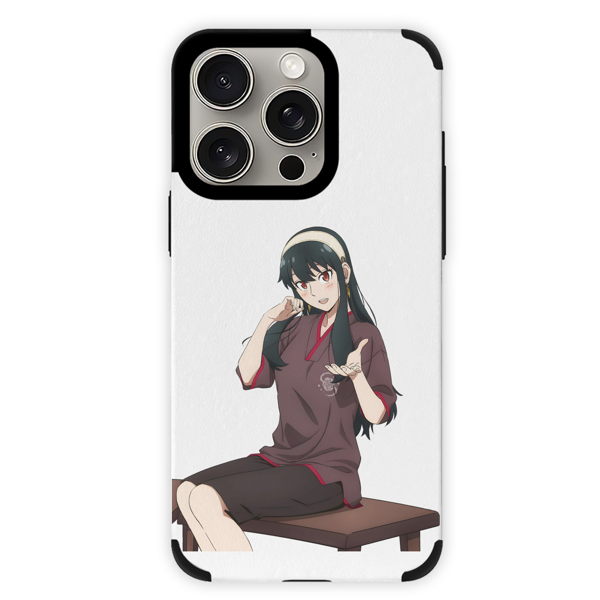 （画像用） SPY×FAMILY间谍家家酒 【iPhone15ProMax対応】 PUレザー スマホケース 耐衝撃＆黄変防止