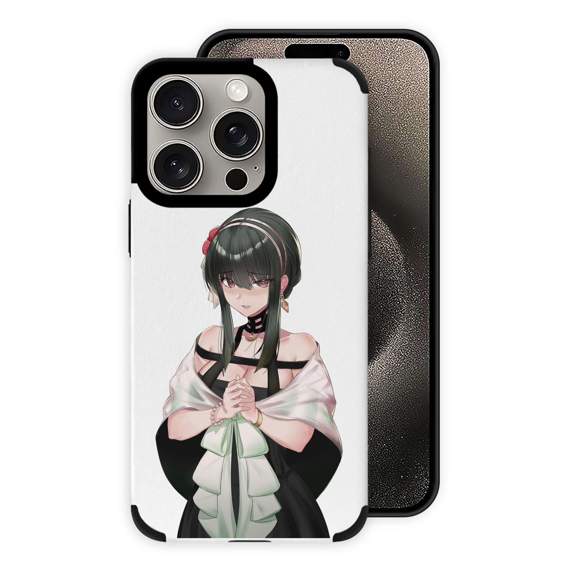 （画像用） SPY×FAMILY间谍家家酒 【iPhone15ProMax対応】 PUレザー スマホケース 耐衝撃＆黄変防止