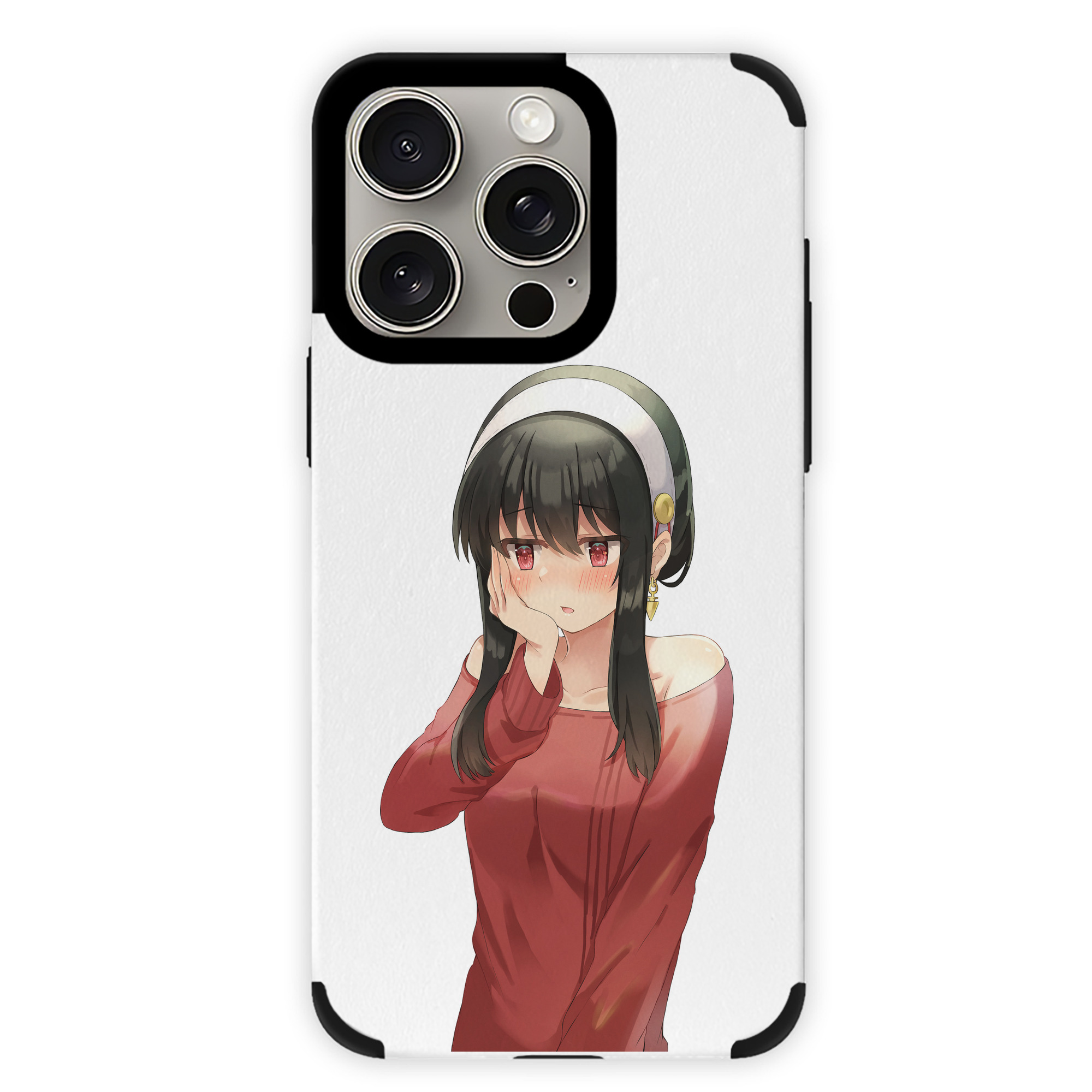 （画像用） SPY×FAMILY间谍家家酒 【iPhone15ProMax対応】 PUレザー スマホケース 耐衝撃＆黄変防止