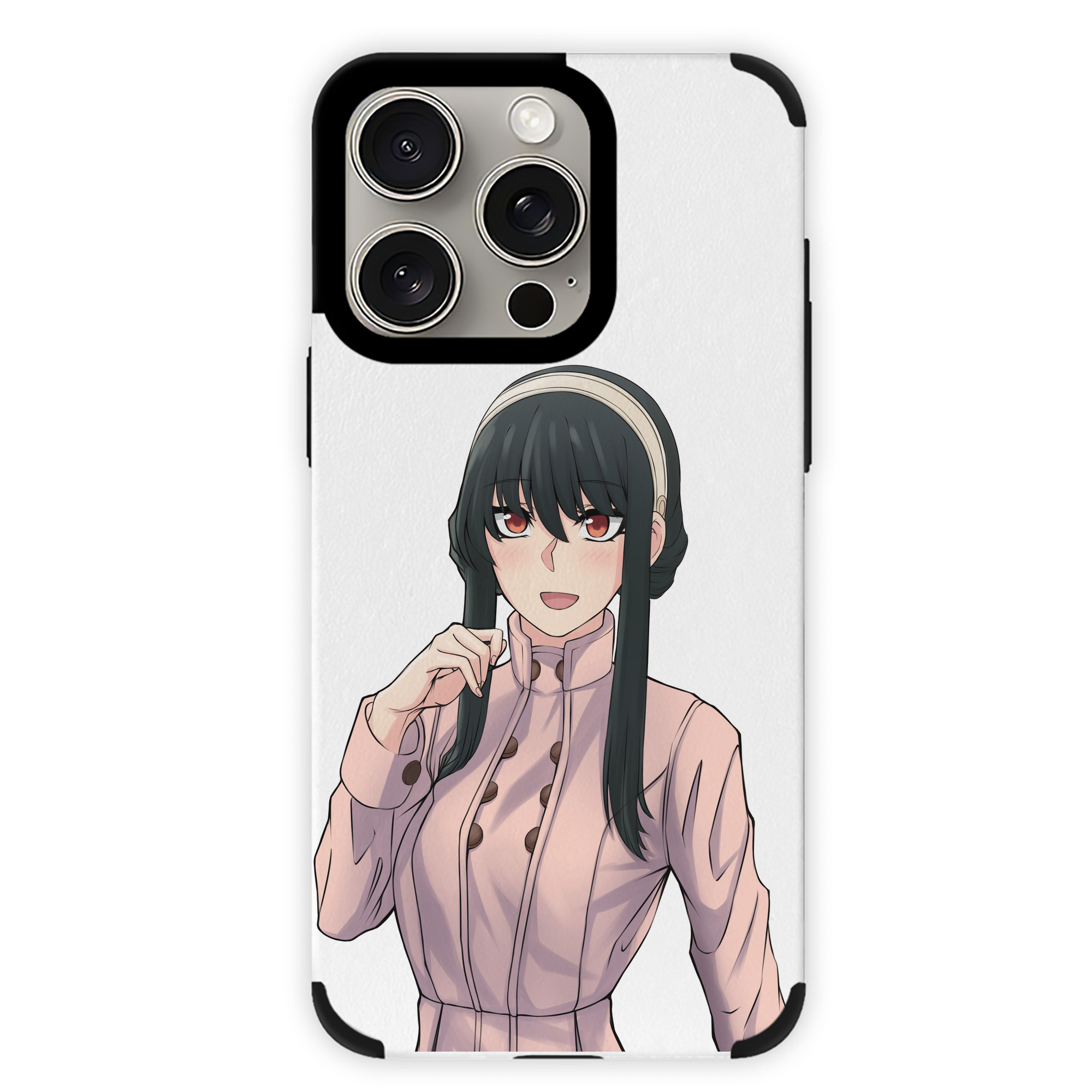 （画像用） SPY×FAMILY间谍家家酒 【iPhone15ProMax対応】 PUレザー スマホケース 耐衝撃＆黄変防止