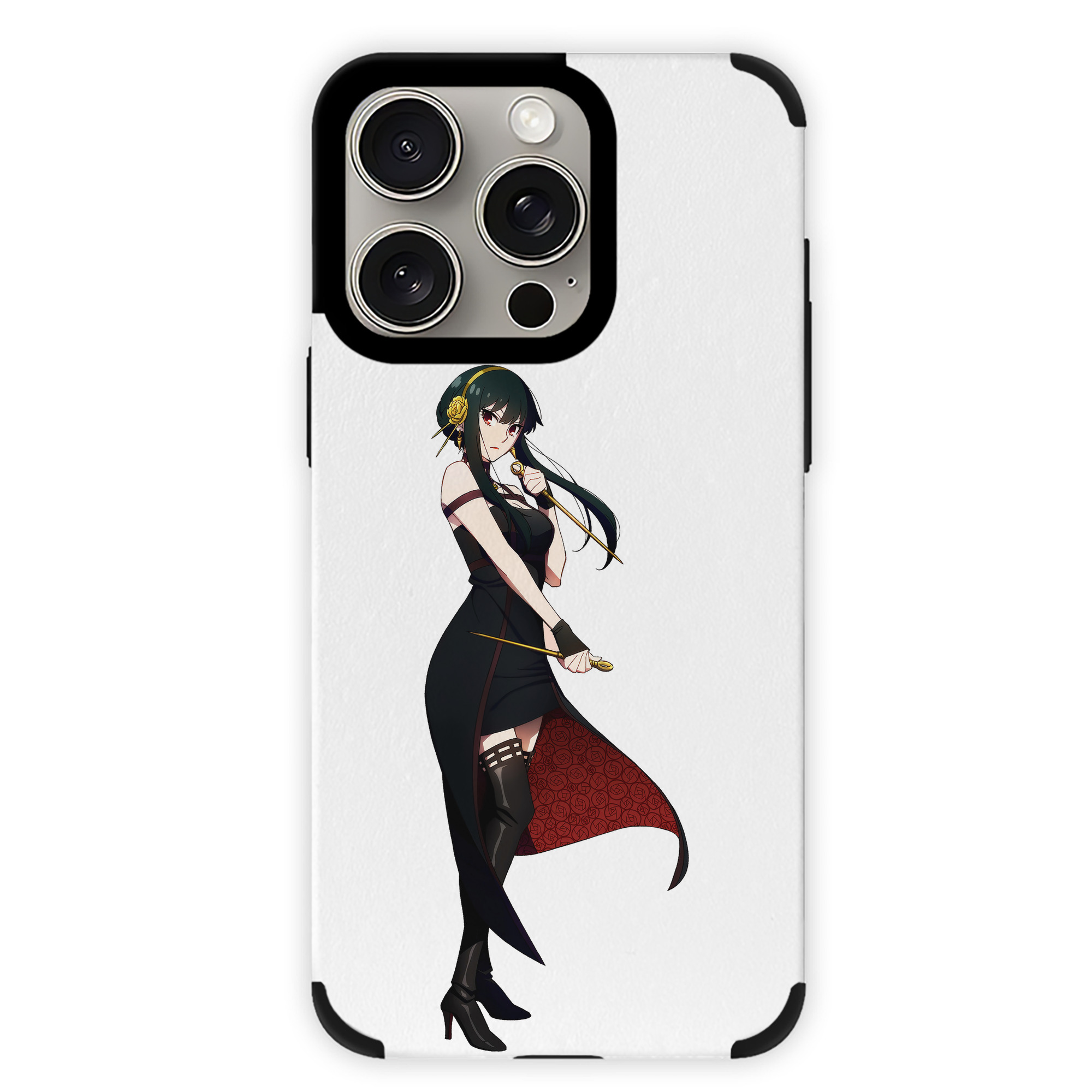 （画像用） SPY×FAMILY间谍家家酒 【iPhone15ProMax対応】 PUレザー スマホケース 耐衝撃＆黄変防止