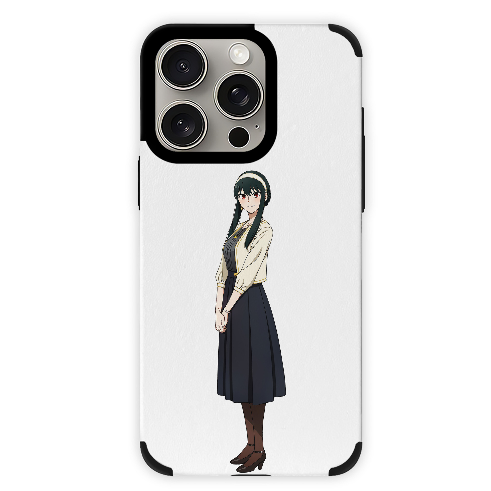 （画像用） SPY×FAMILY间谍家家酒 【iPhone15ProMax対応】 PUレザー スマホケース 耐衝撃＆黄変防止