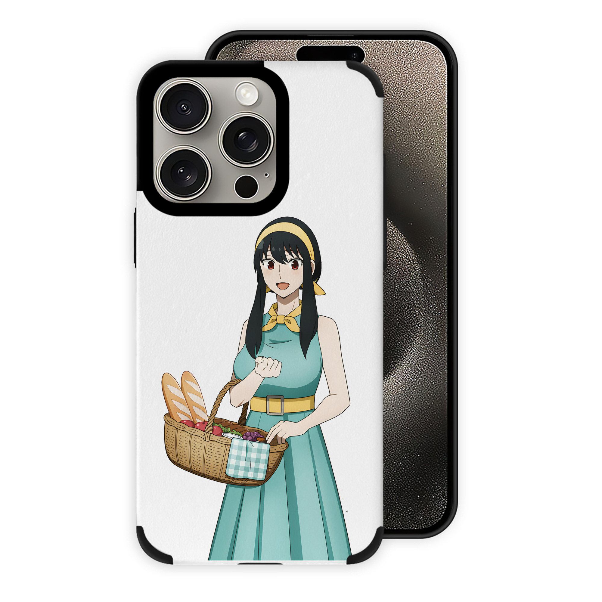 （画像用） SPY×FAMILY间谍家家酒 【iPhone15ProMax対応】 PUレザー スマホケース 耐衝撃＆黄変防止