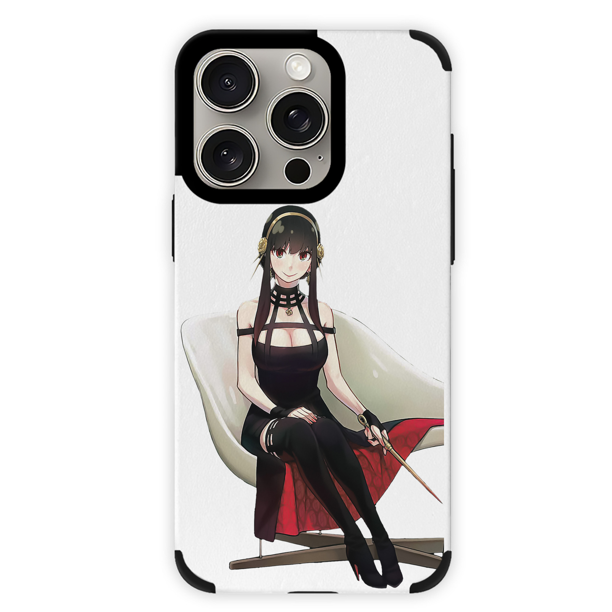 （画像用） SPY×FAMILY间谍家家酒 【iPhone15ProMax対応】 PUレザー スマホケース 耐衝撃＆黄変防止